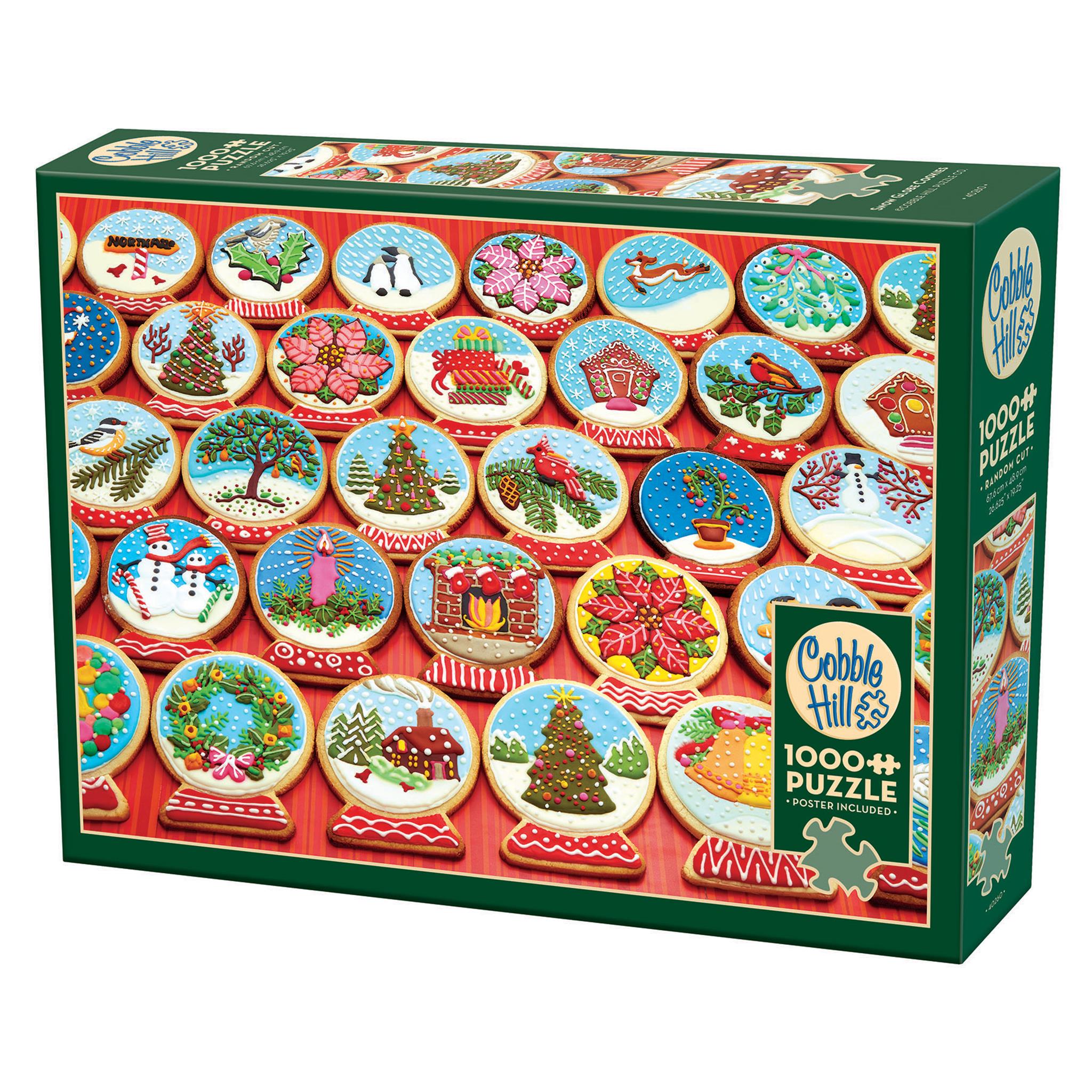 Snow Globe Cookies 1000 Piece Puzzle Cobble Hill