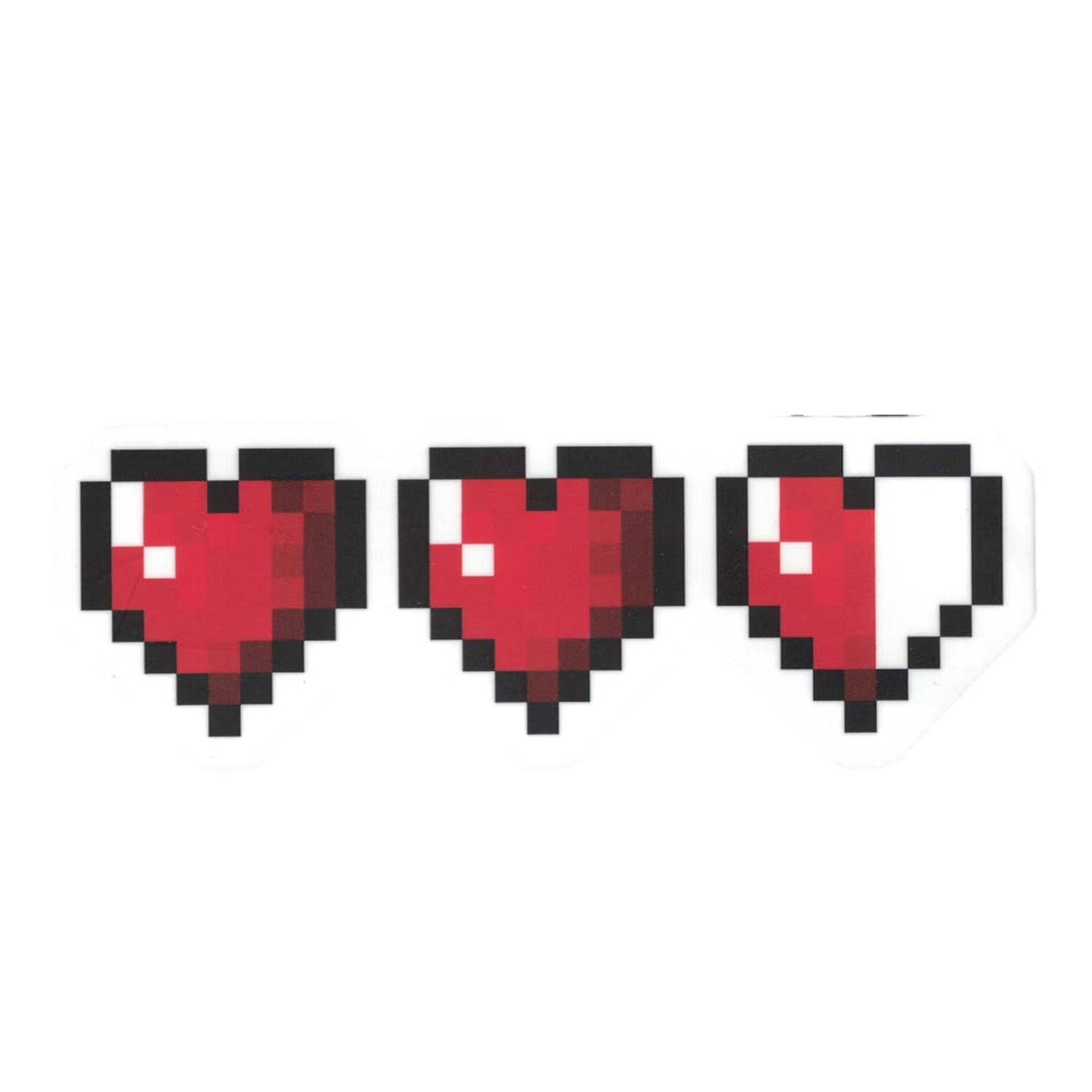 Gamer Hearts Vinyl Sticker - FINAL SALE