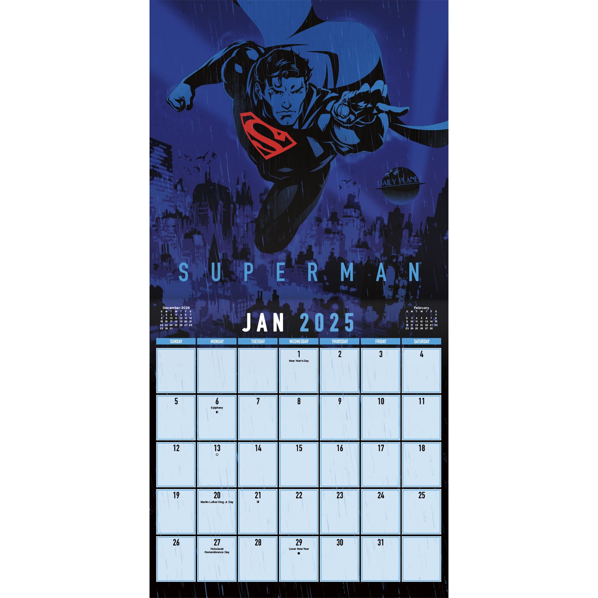 The Justice League Classic Wall 2025 Calendar - Online Exclusive