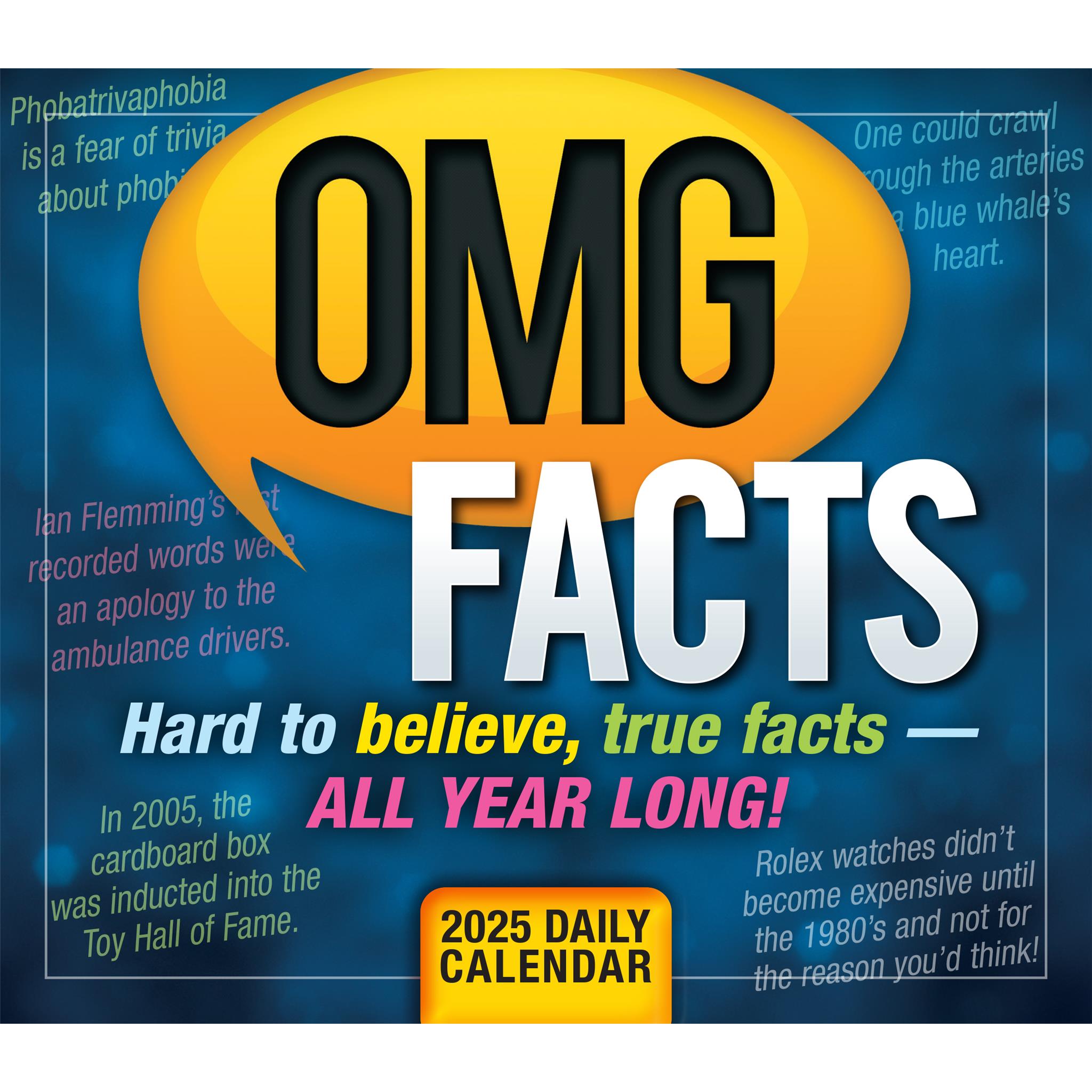 Omg Facts Box 2025 Calendar