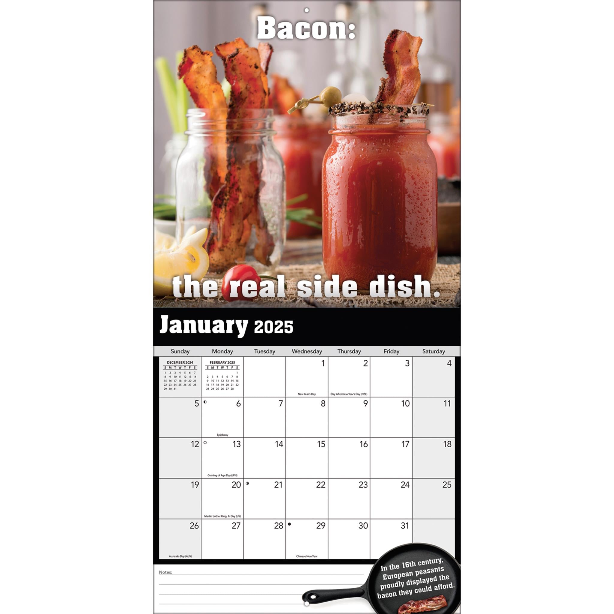 Youre Bacon Me Crazy Wall 2025 Calendar - Online Exclusive