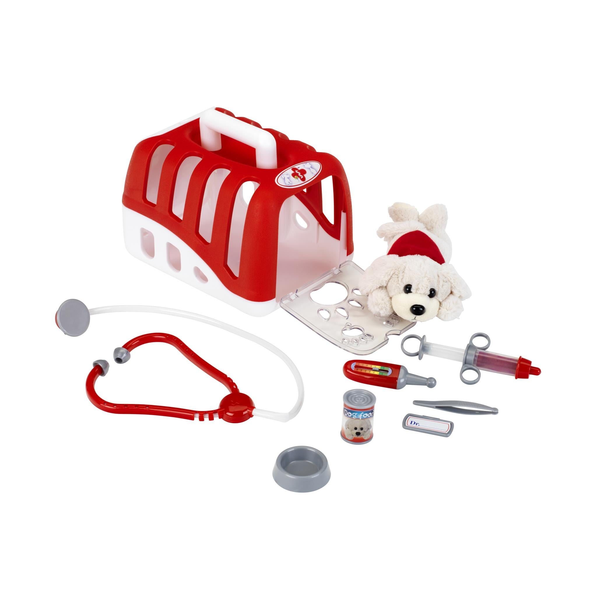 Vet Case with Plush Dog