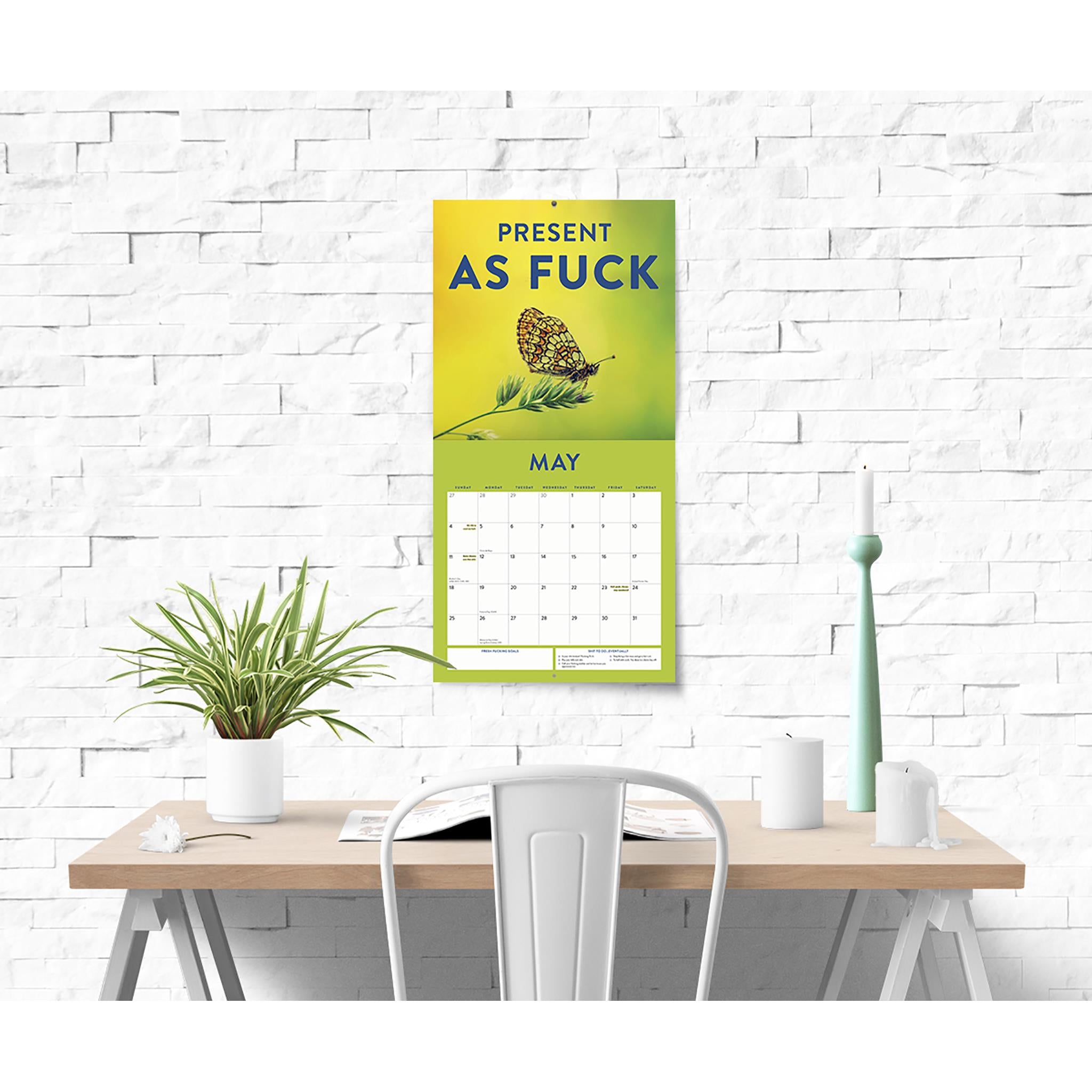 Chill The Fck Out Wall 2025 Calendar - Online Exclusive