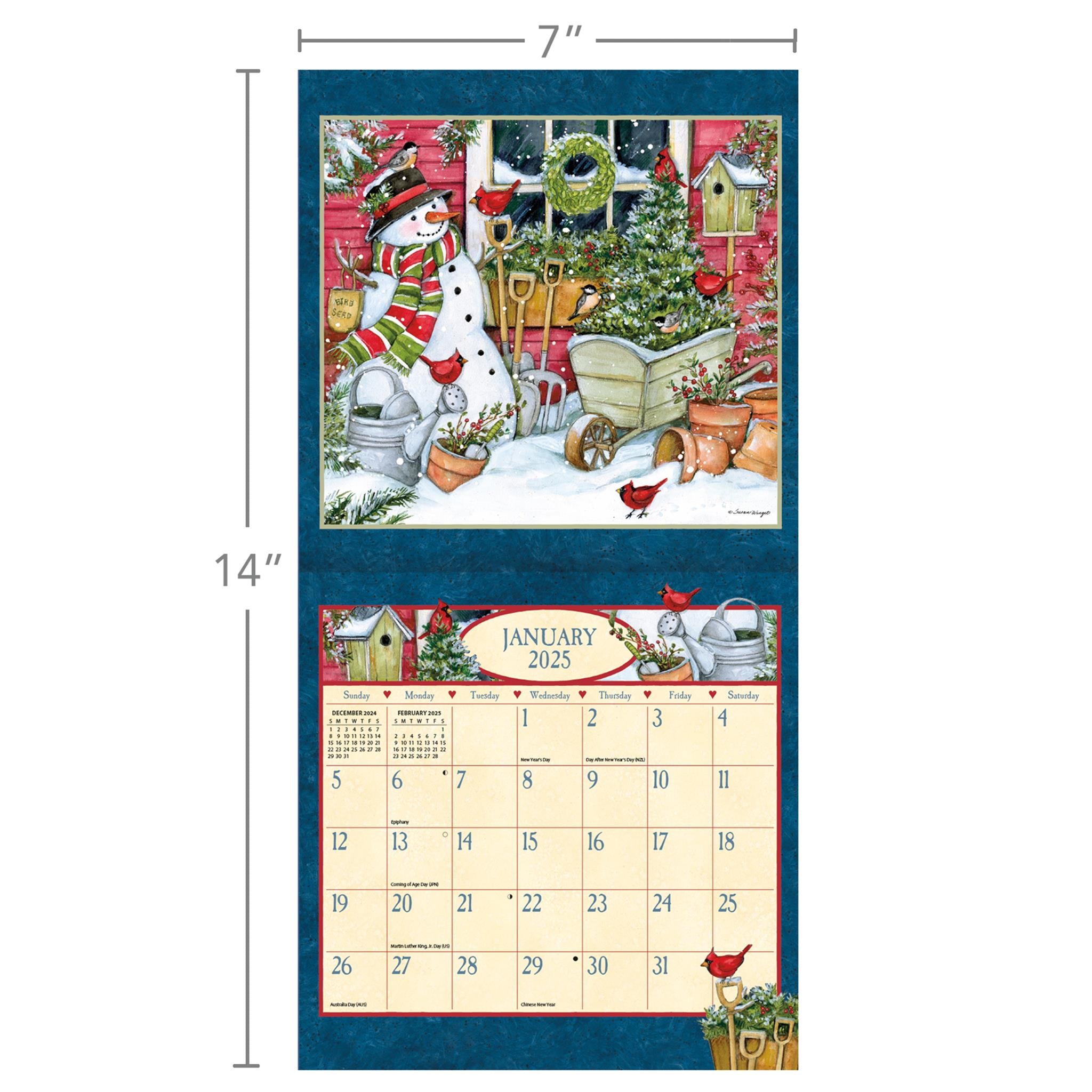 Heart And Home Mini 2025 Calendar - Online Exclusive