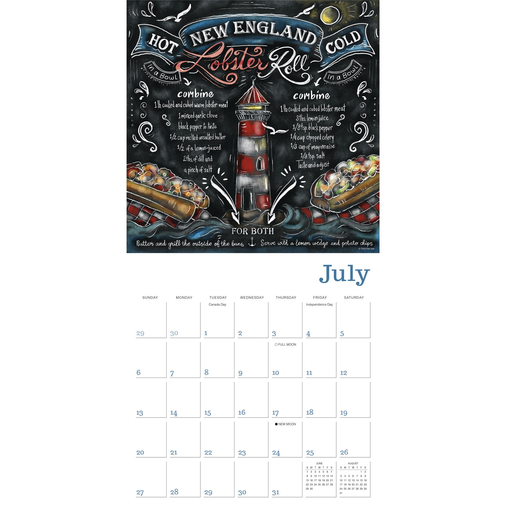 Cooking With Love Provides Food For The Soul Wall 2025 Calendar