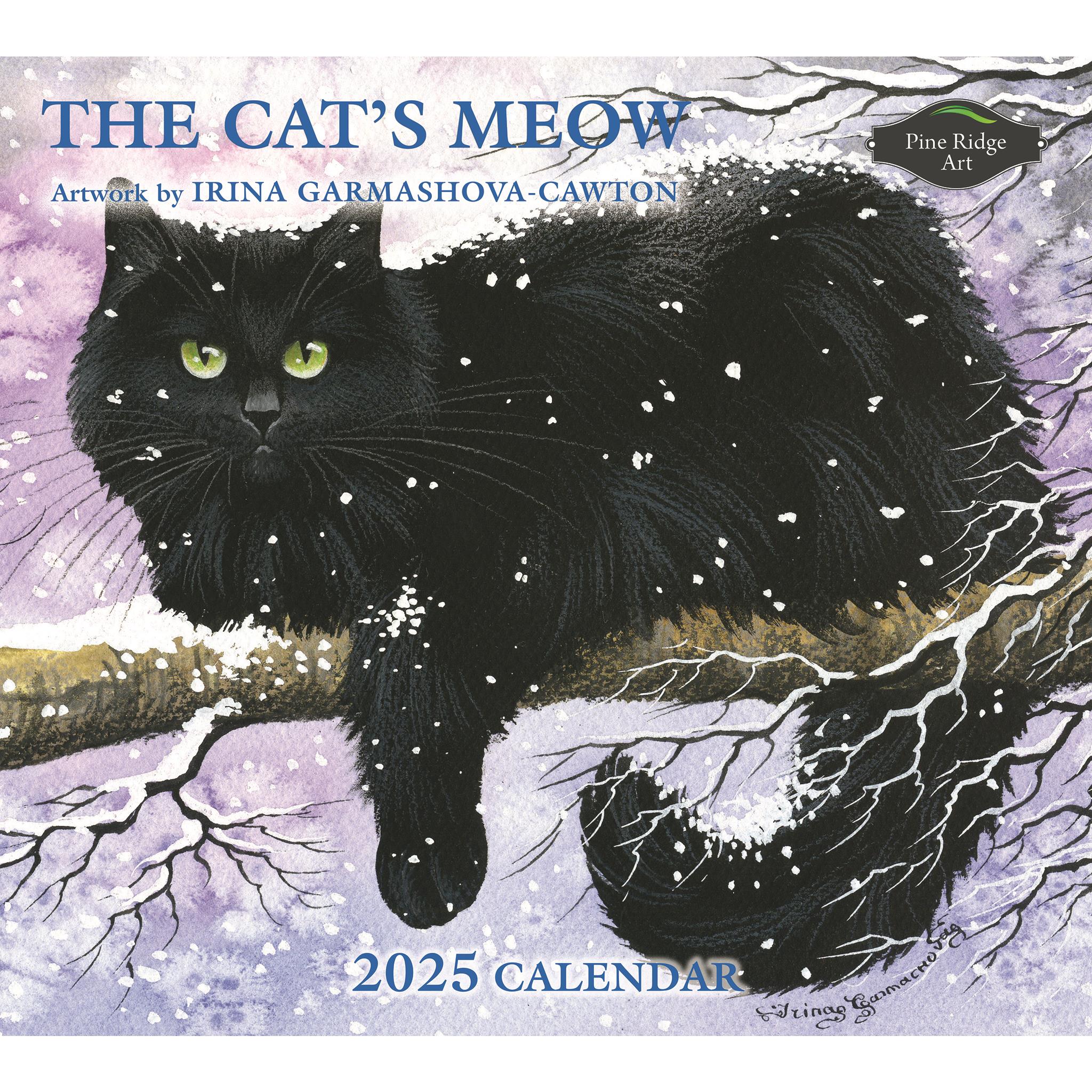 Cats Meow Wall 2025 Calendar