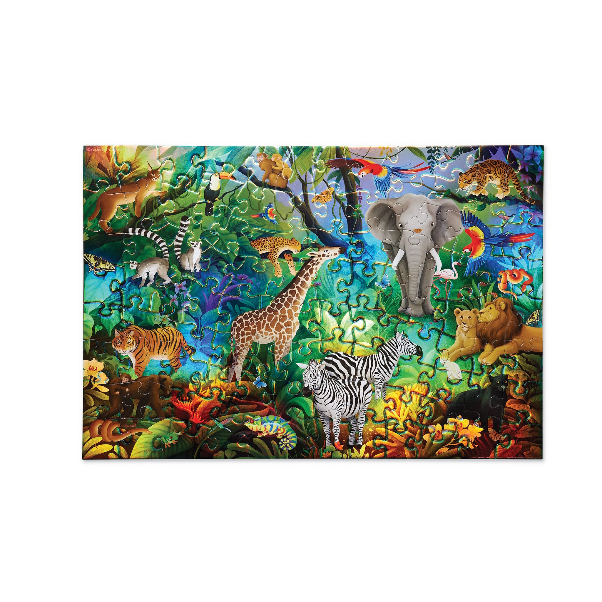 Holographic Jungle Paradise 100 Piece Puzzle