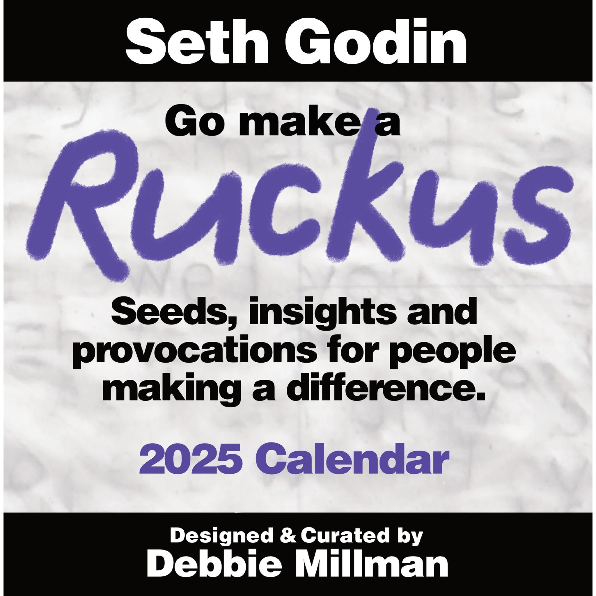 Go Make A Ruckus Box 2025 Calendar - Online Exclusive