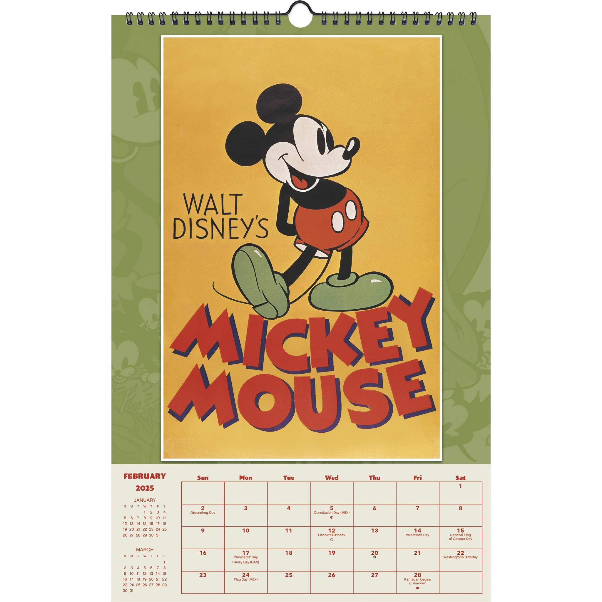 Disney Classics Poster 2025 Calendar