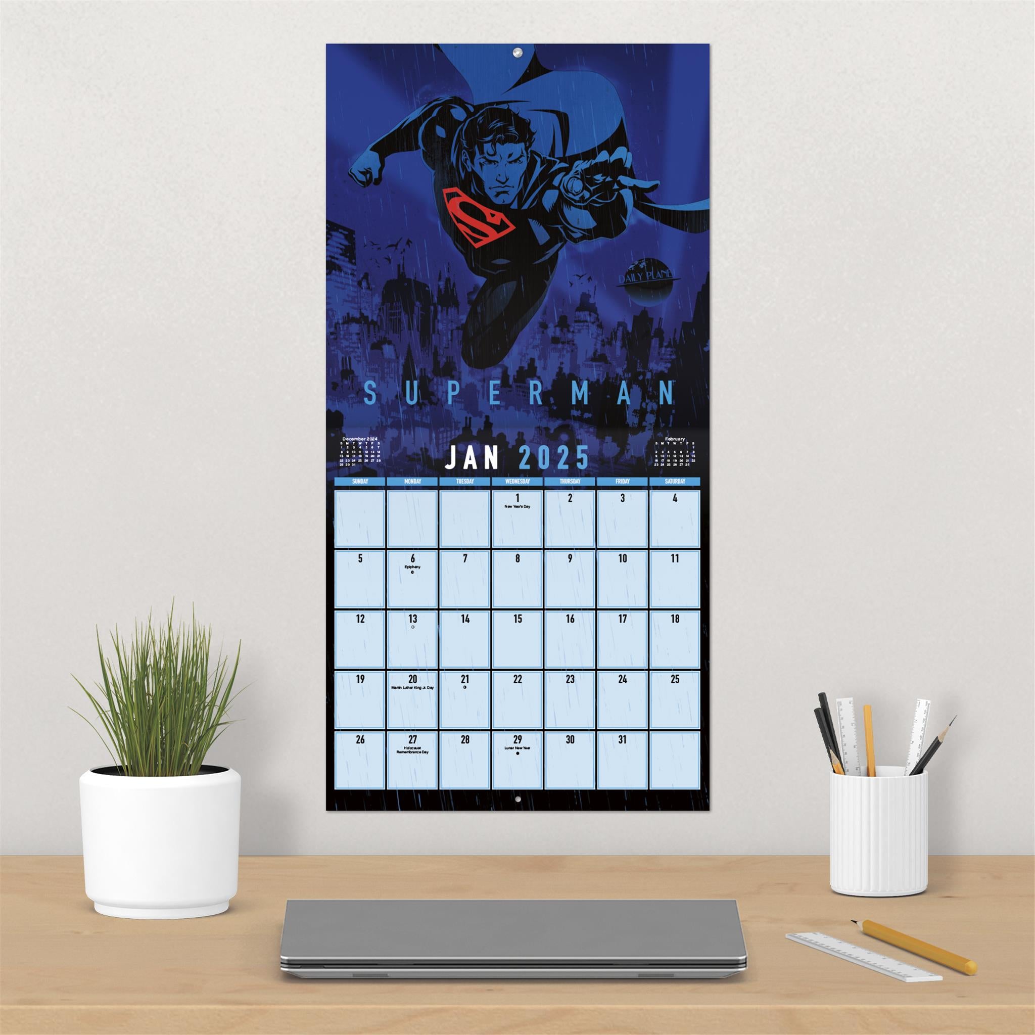 The Justice League Classic Wall 2025 Calendar - Online Exclusive