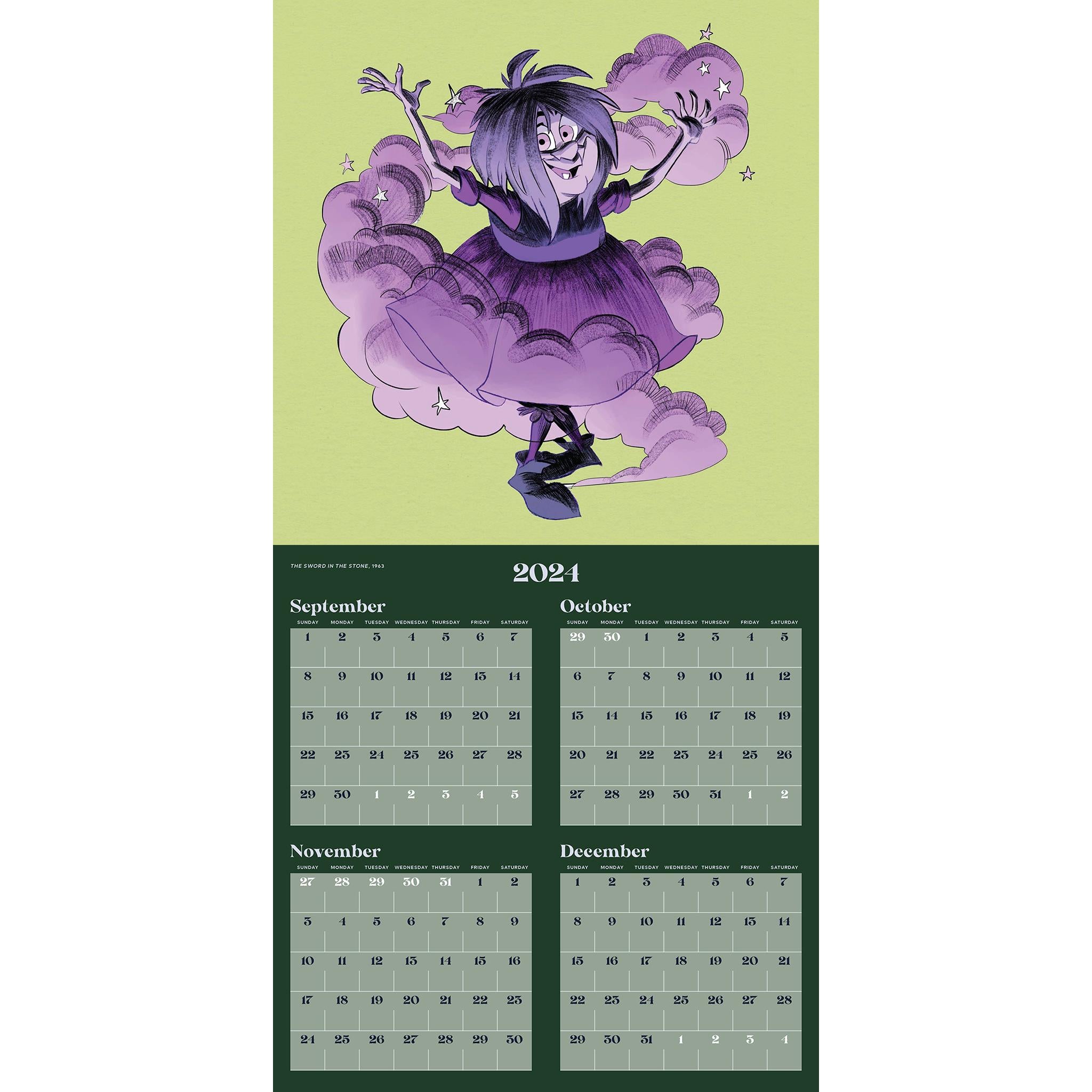 Disney Villains Wall 2025 Calendar - Online Exclusive