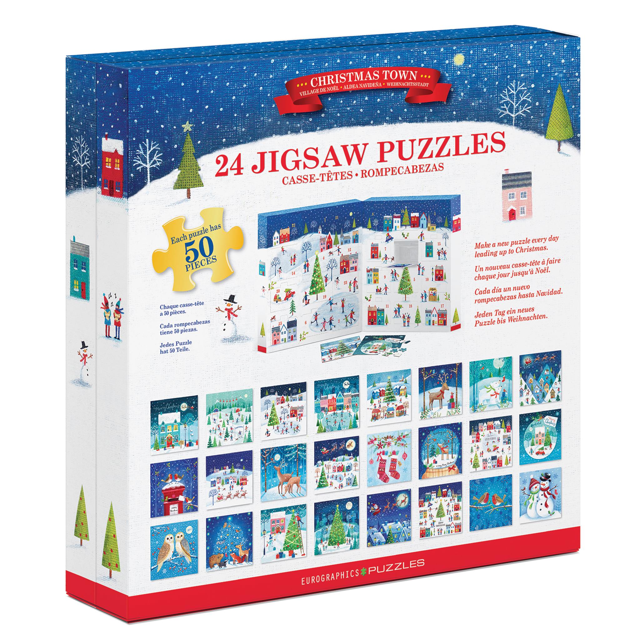 Christmas Town Advent Calendar II (24 50 Piece Puzzles)