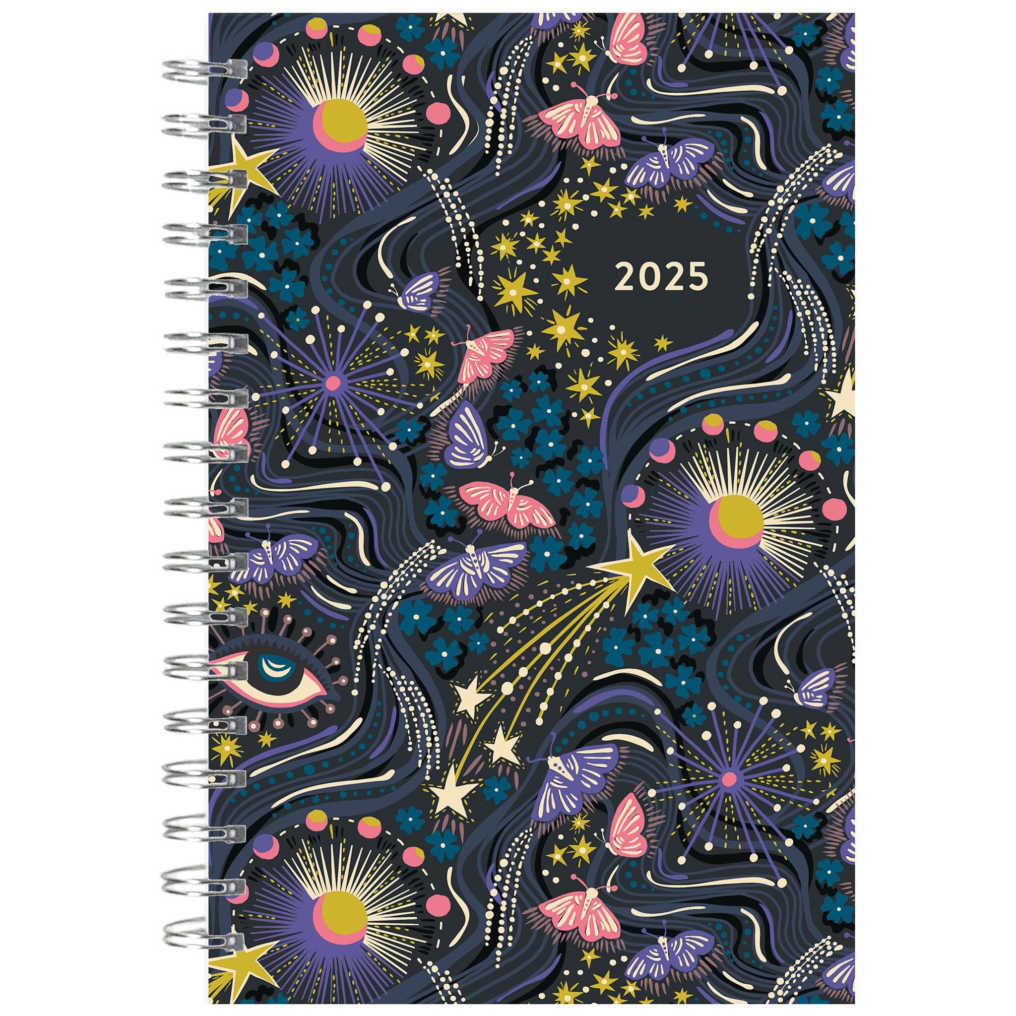 Designer Sun Moon Stars Engagement 2025 Calendar - Online Exclusive