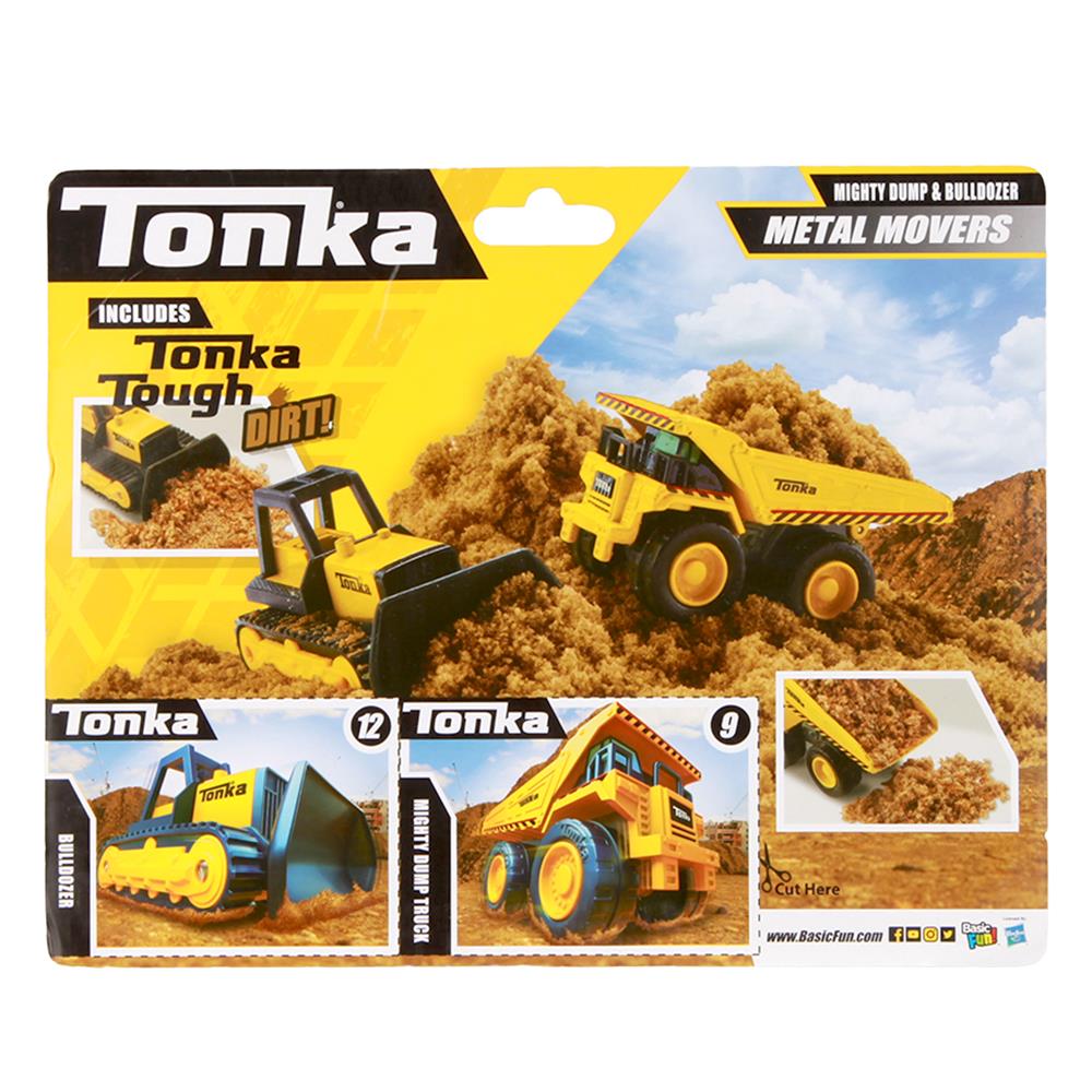 Tonka Metal Movers 2pk