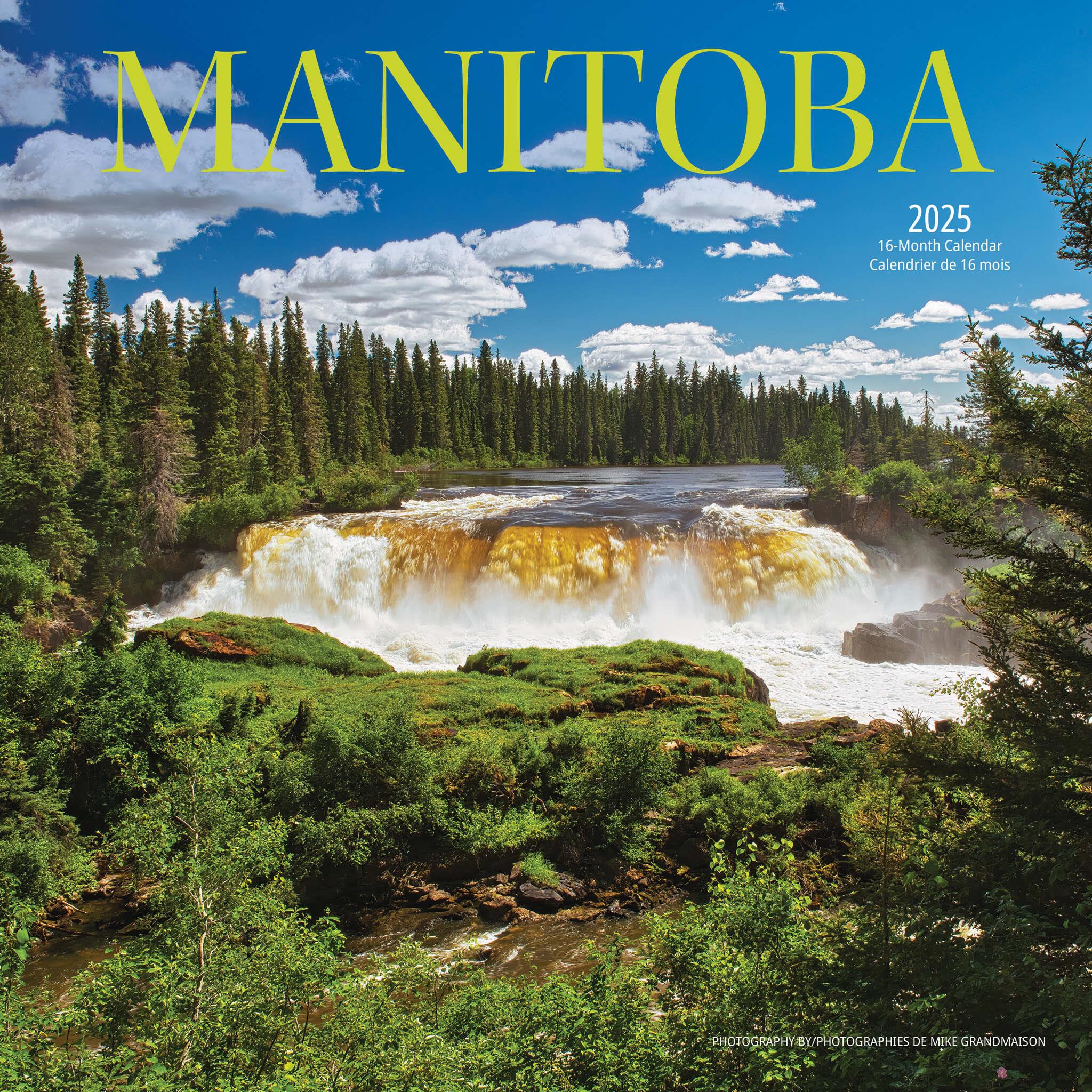 Manitoba Wall 2025 Calendar