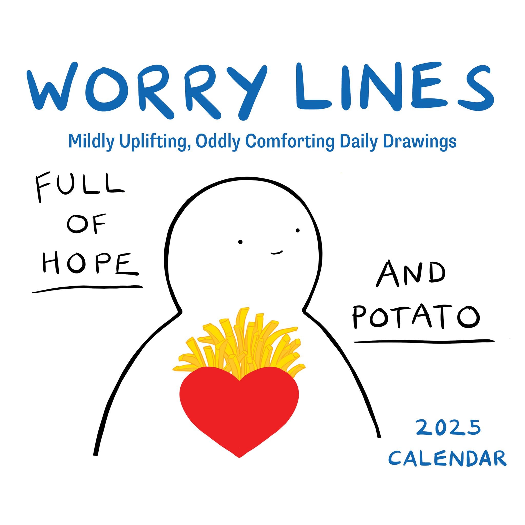 Worry Lines Box 2025 Calendar - Online Exclusive