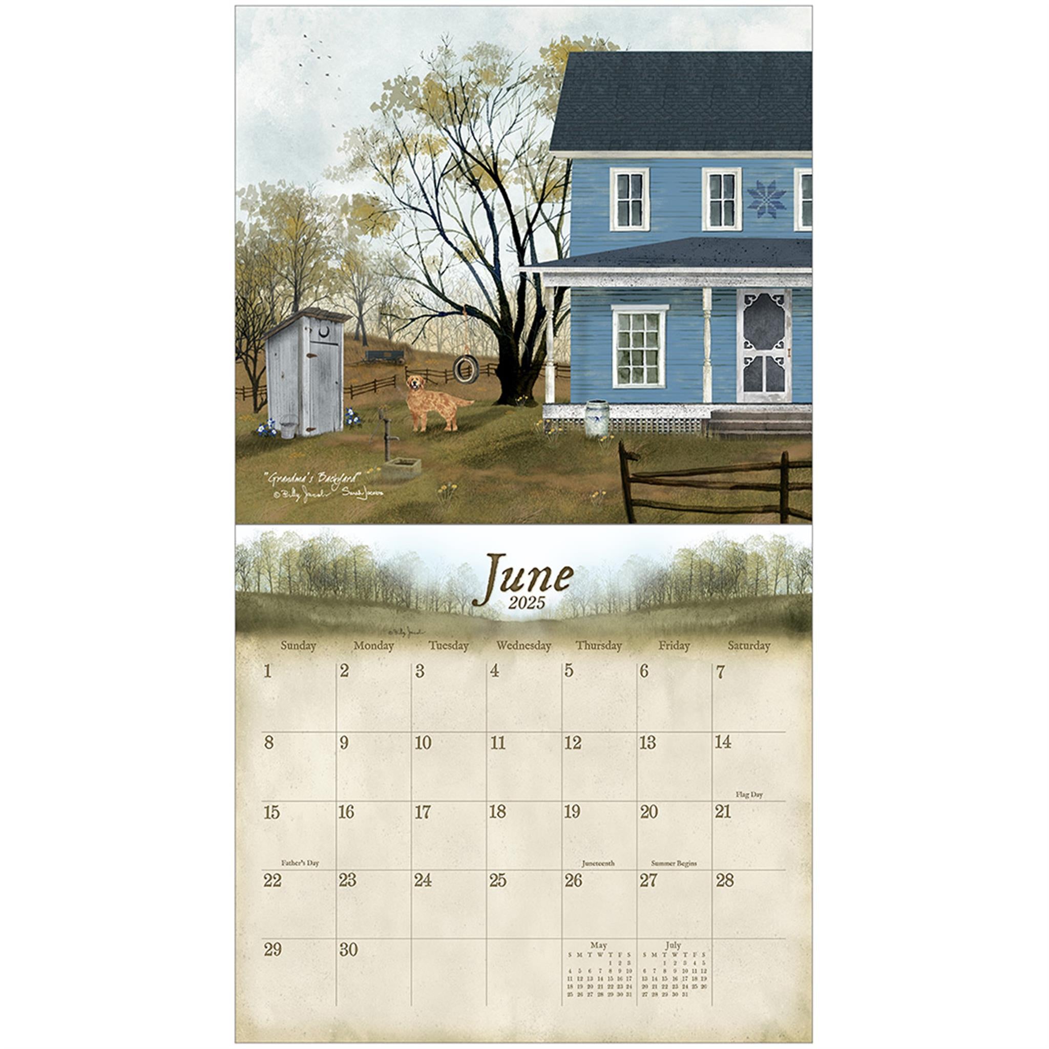 Road Home Wall 2025 Calendar - Online Exclusive