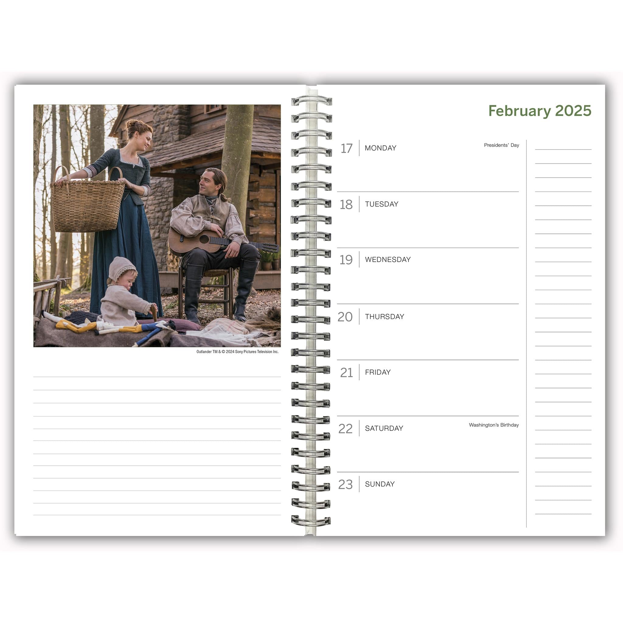 Outlander Engagement 2025 Calendar - Online Exclusive