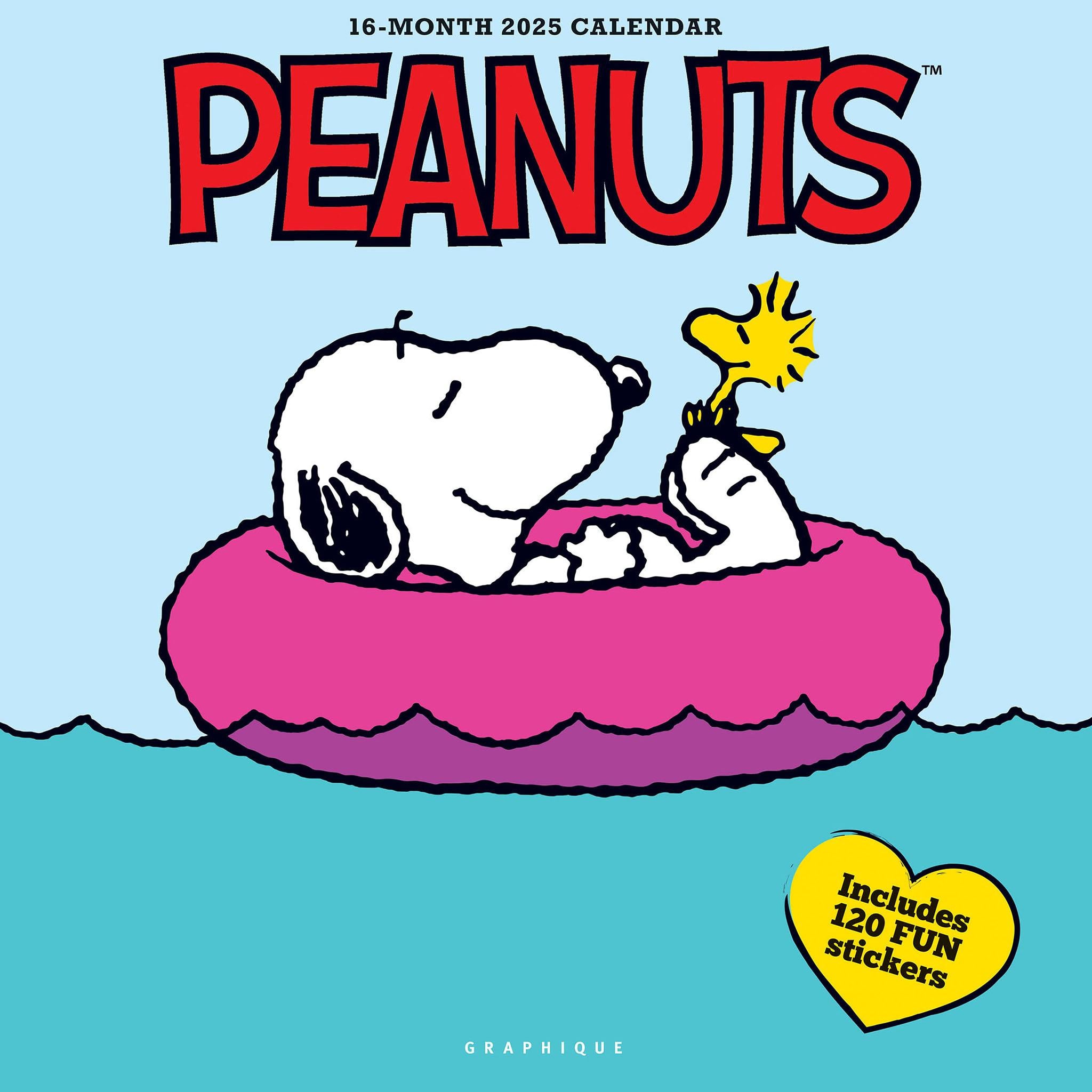 Peanuts Happiness Is 2025 Wall Calendar