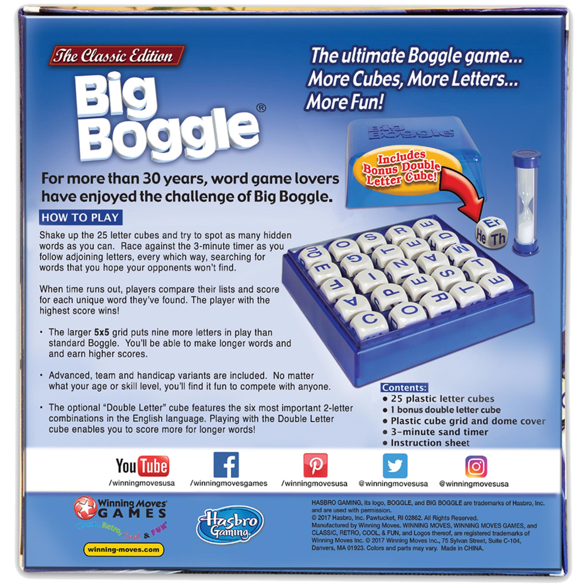 Big Boggle Classic Edition