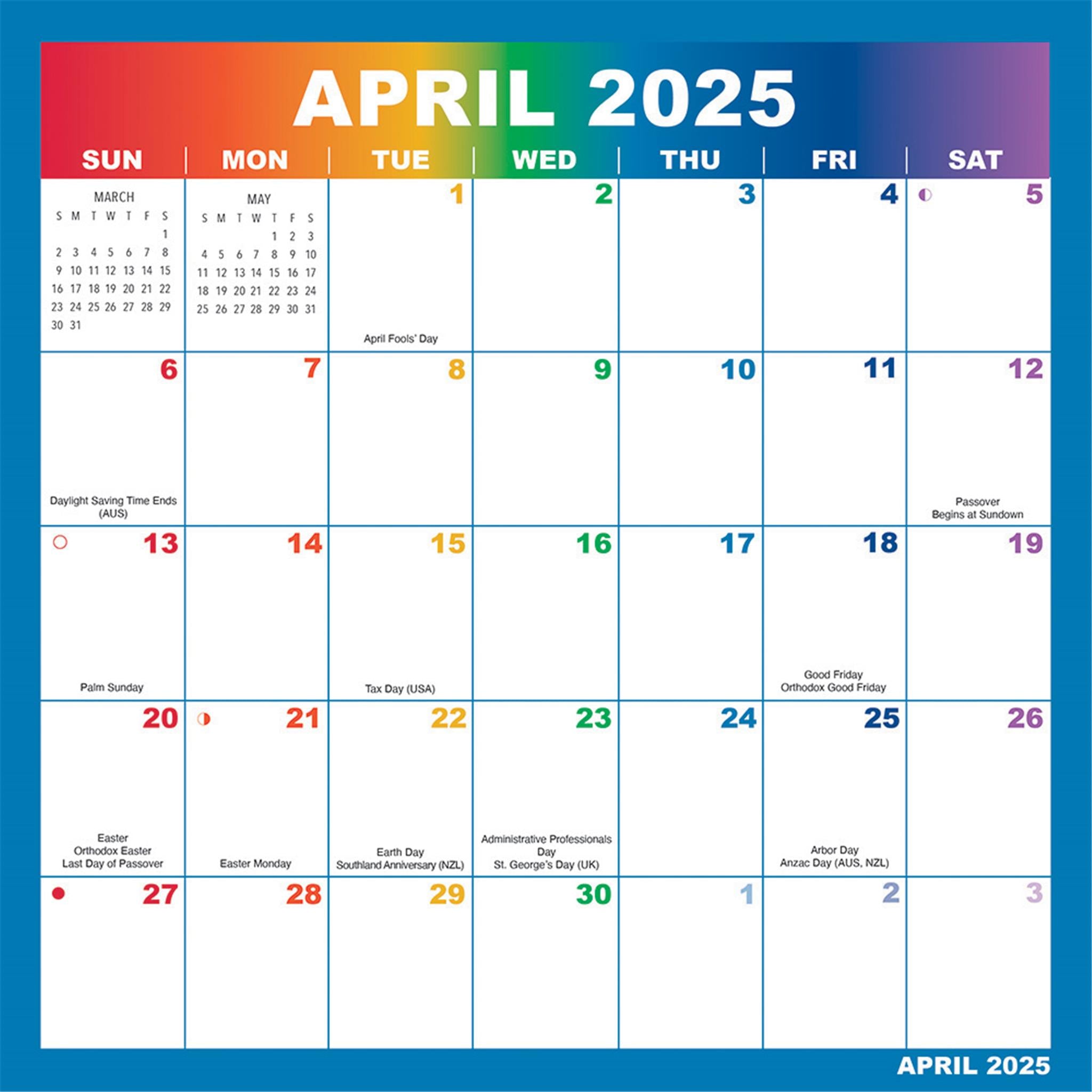 Rainbow Magic Grip Mini 2025 Calendar