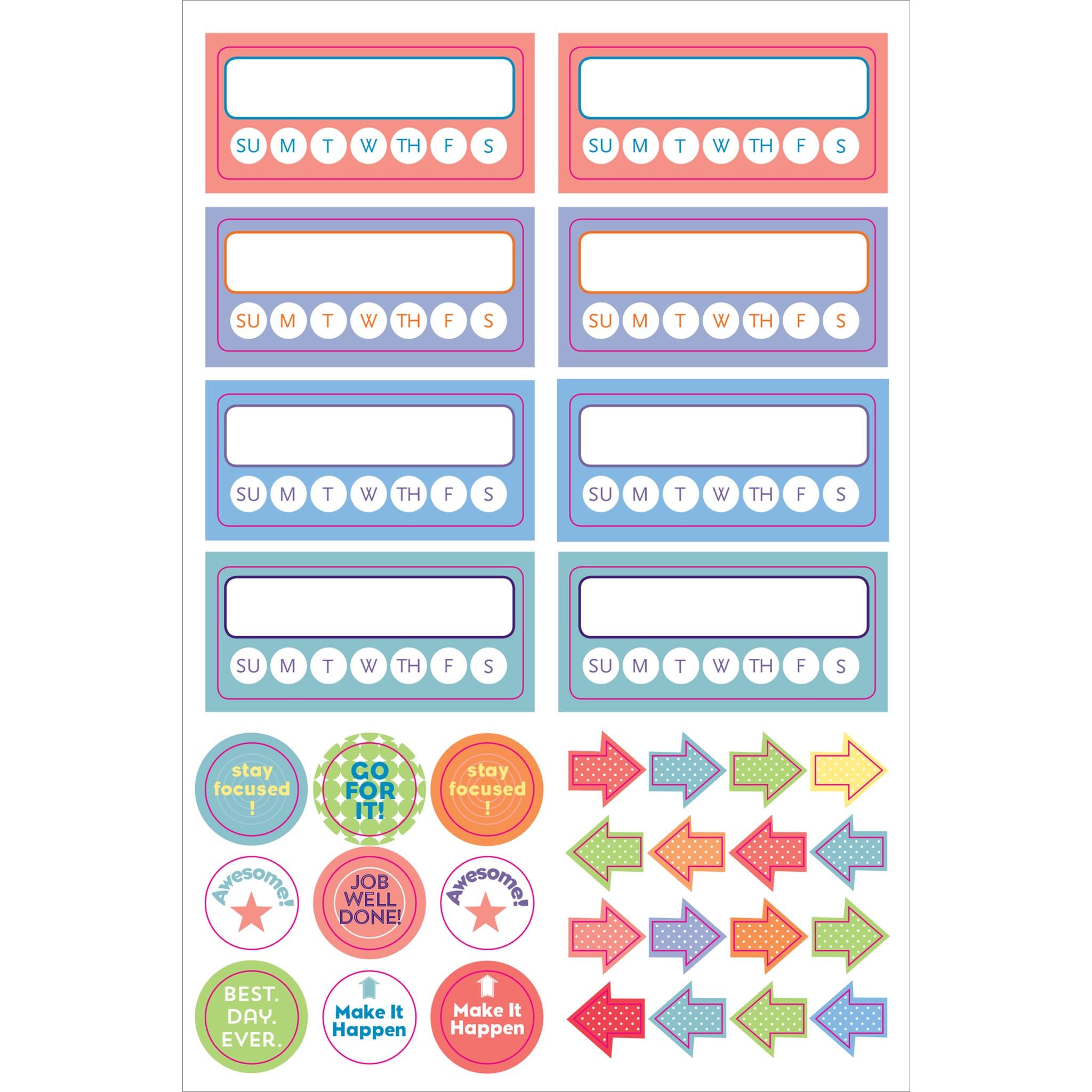 Habit Tracker Planner Stickers