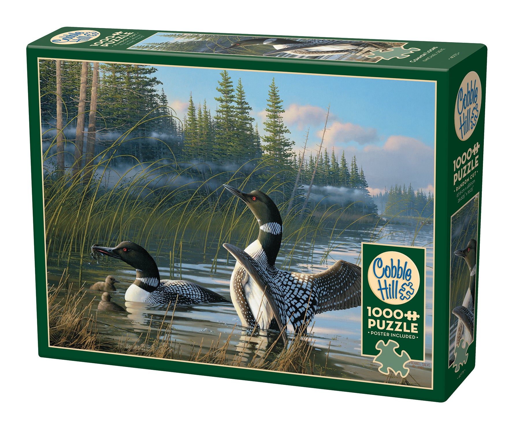 Common Loons 1000 Piece Puzzle