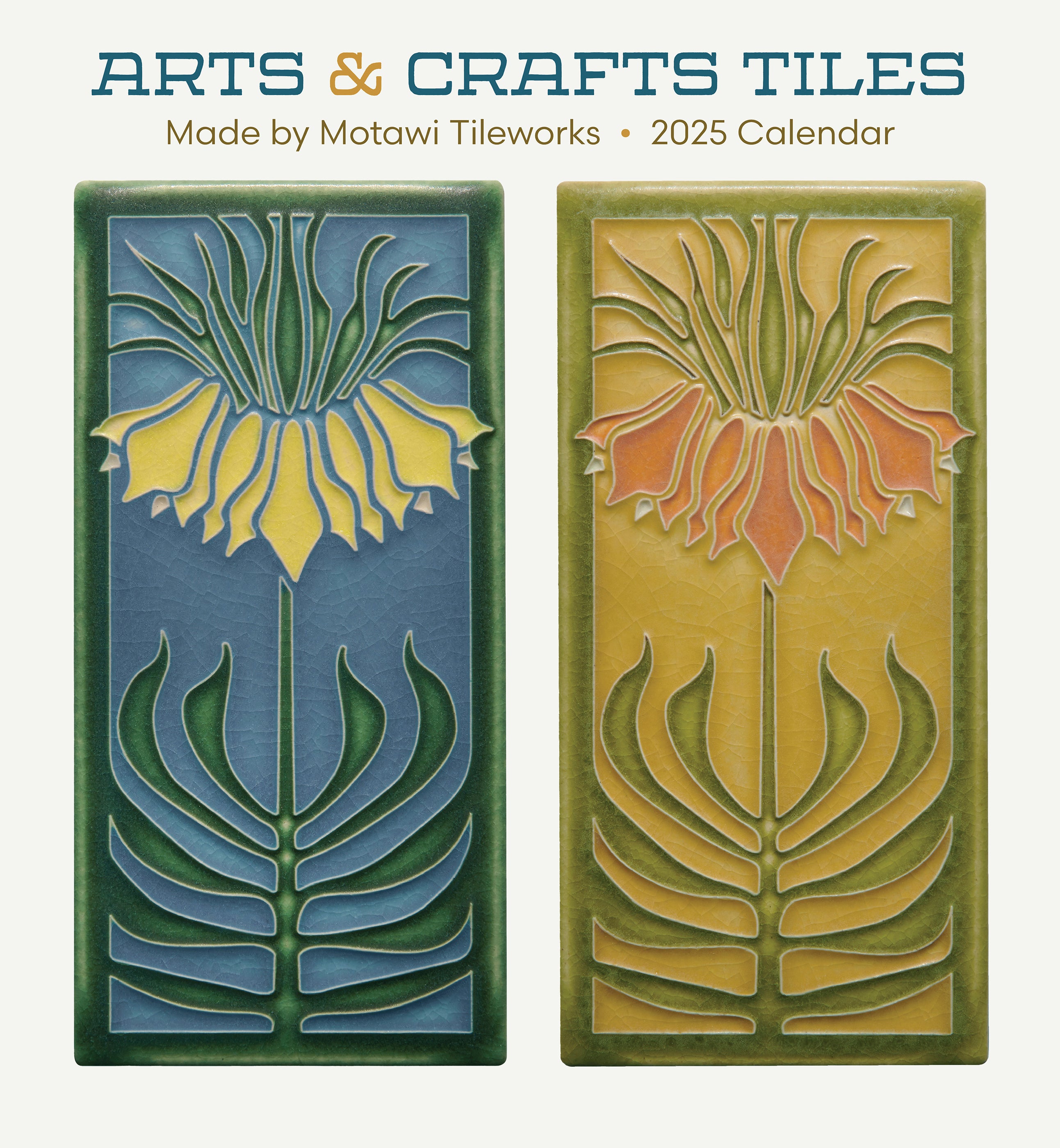 Arts And Crafts Tiles Wall 2025 Calendar