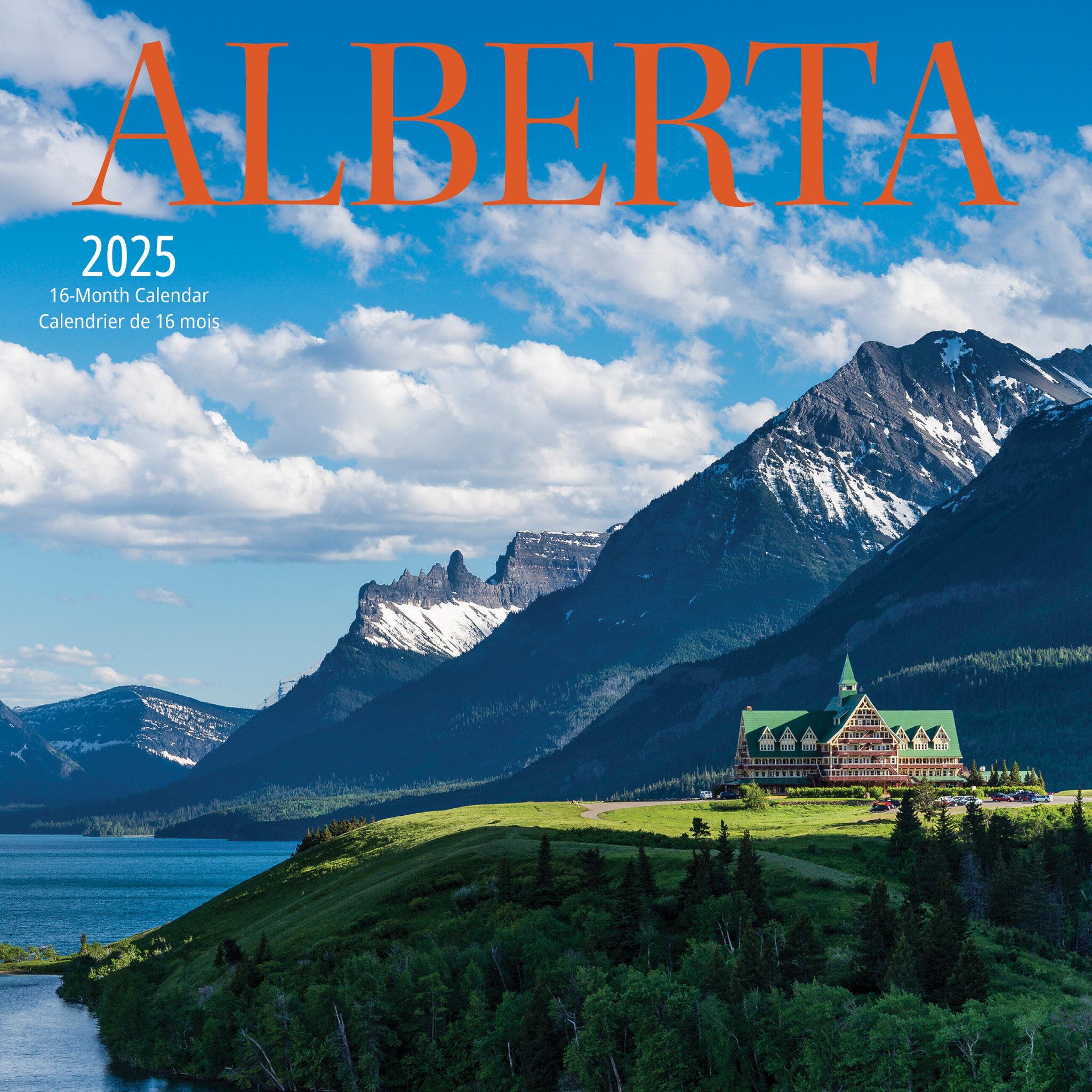 Alberta Mini 2025 Calendar