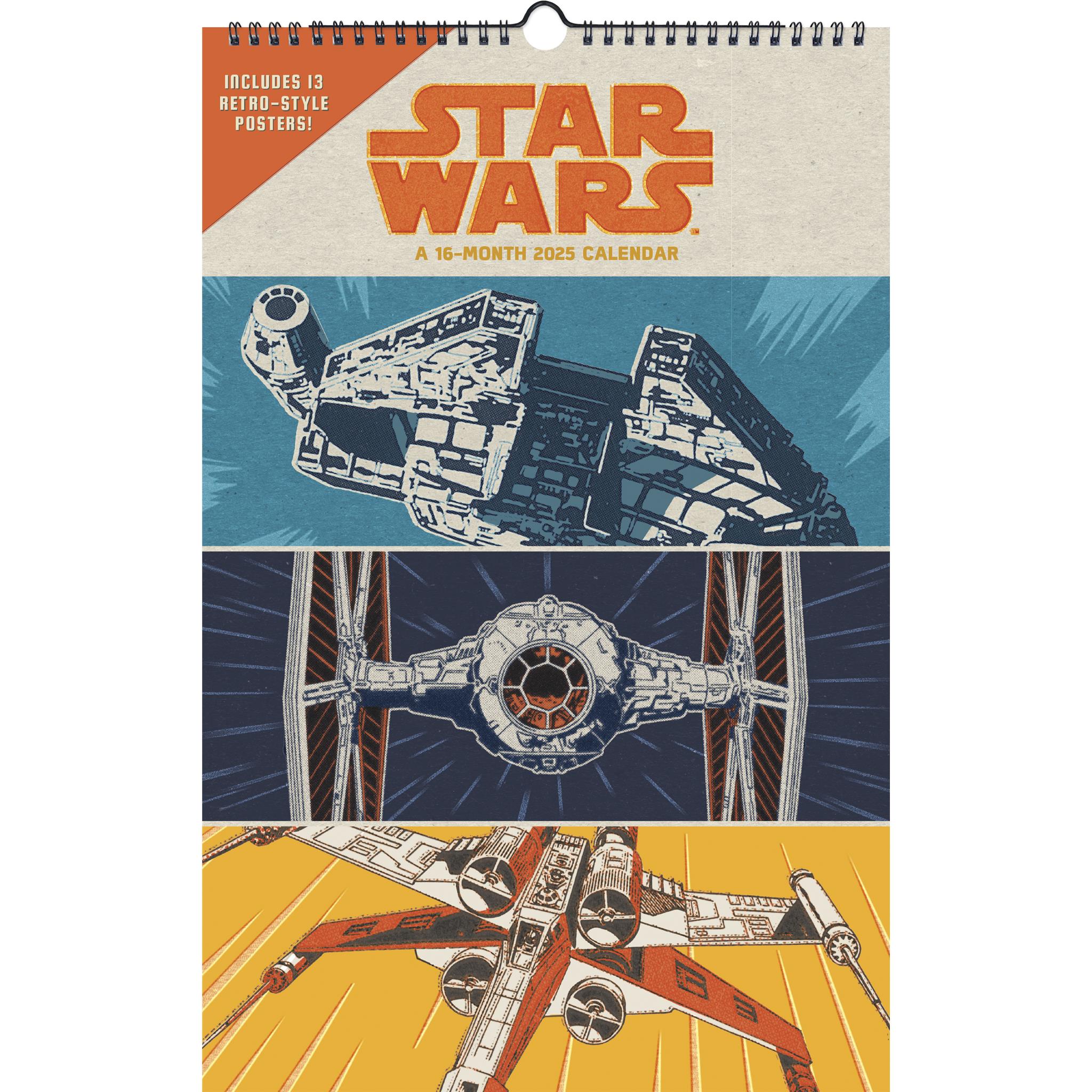 Star Wars Poster 2025 Calendar