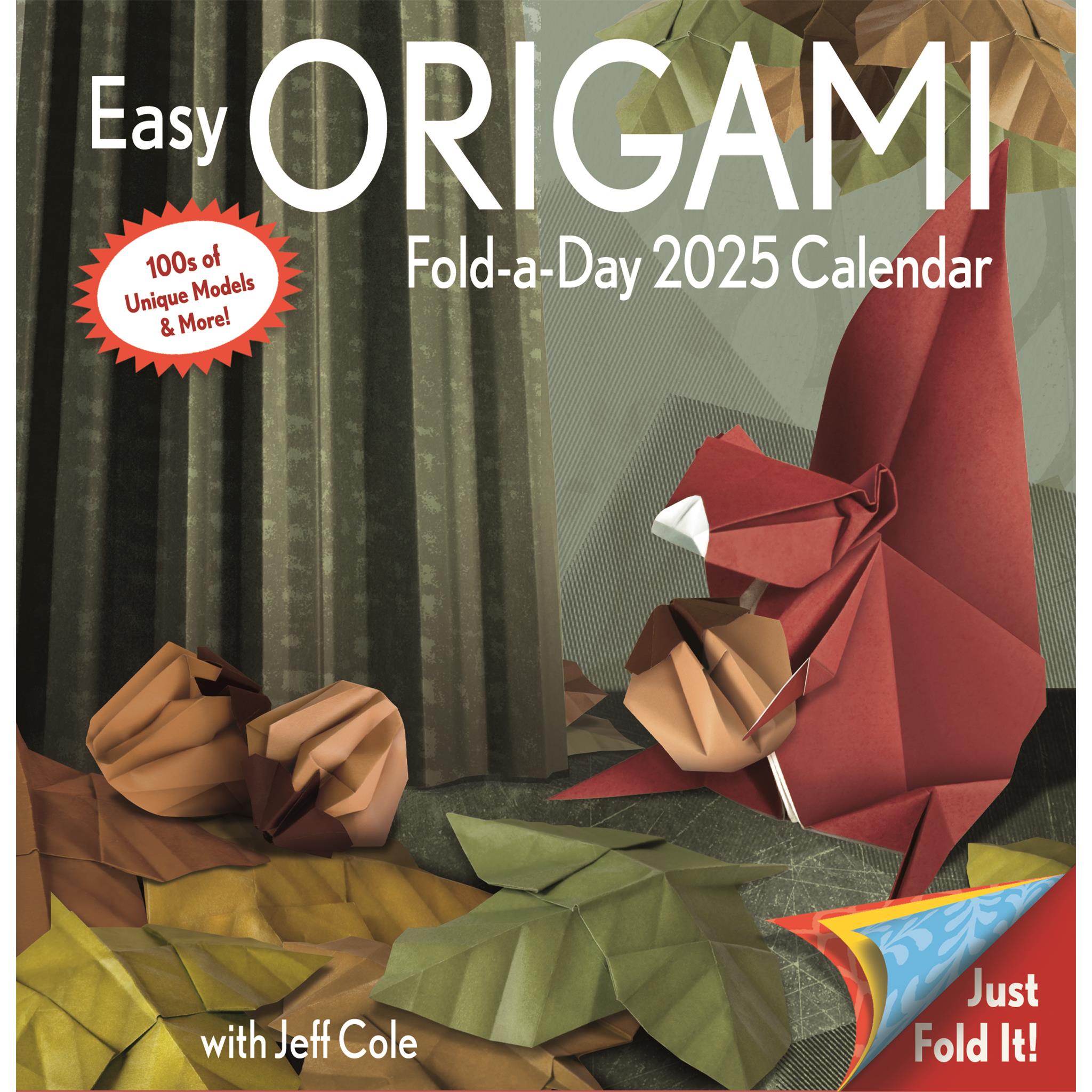 Easy Origami Fold A Day Box 2025 Calendar - Online Exclusive