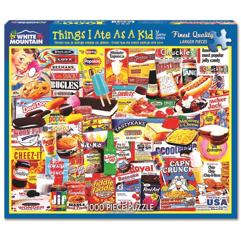 Things I Ate As A Kid 1000 Piece Puzzle