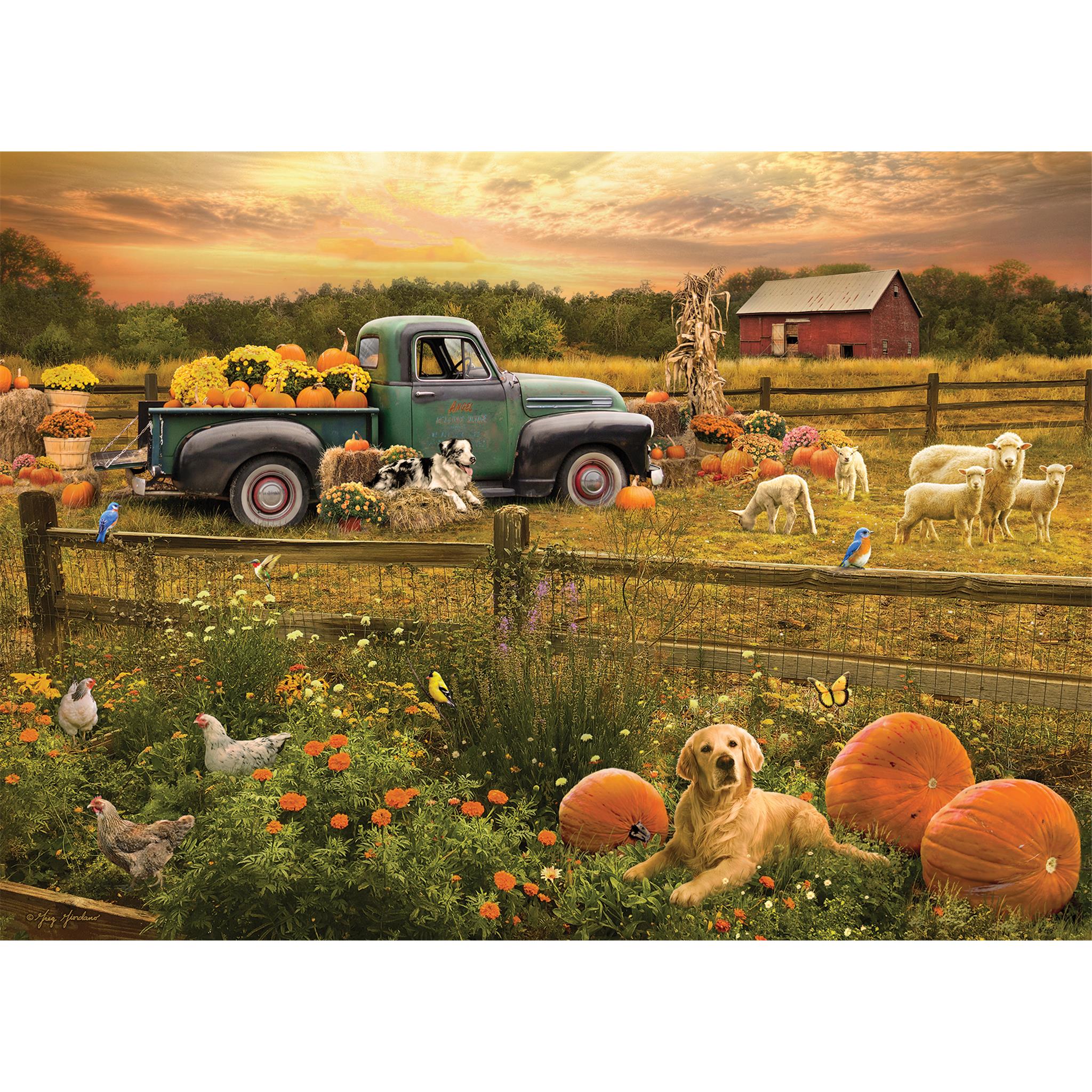 Harvest Time 1000 Piece Puzzle Cobble Hill