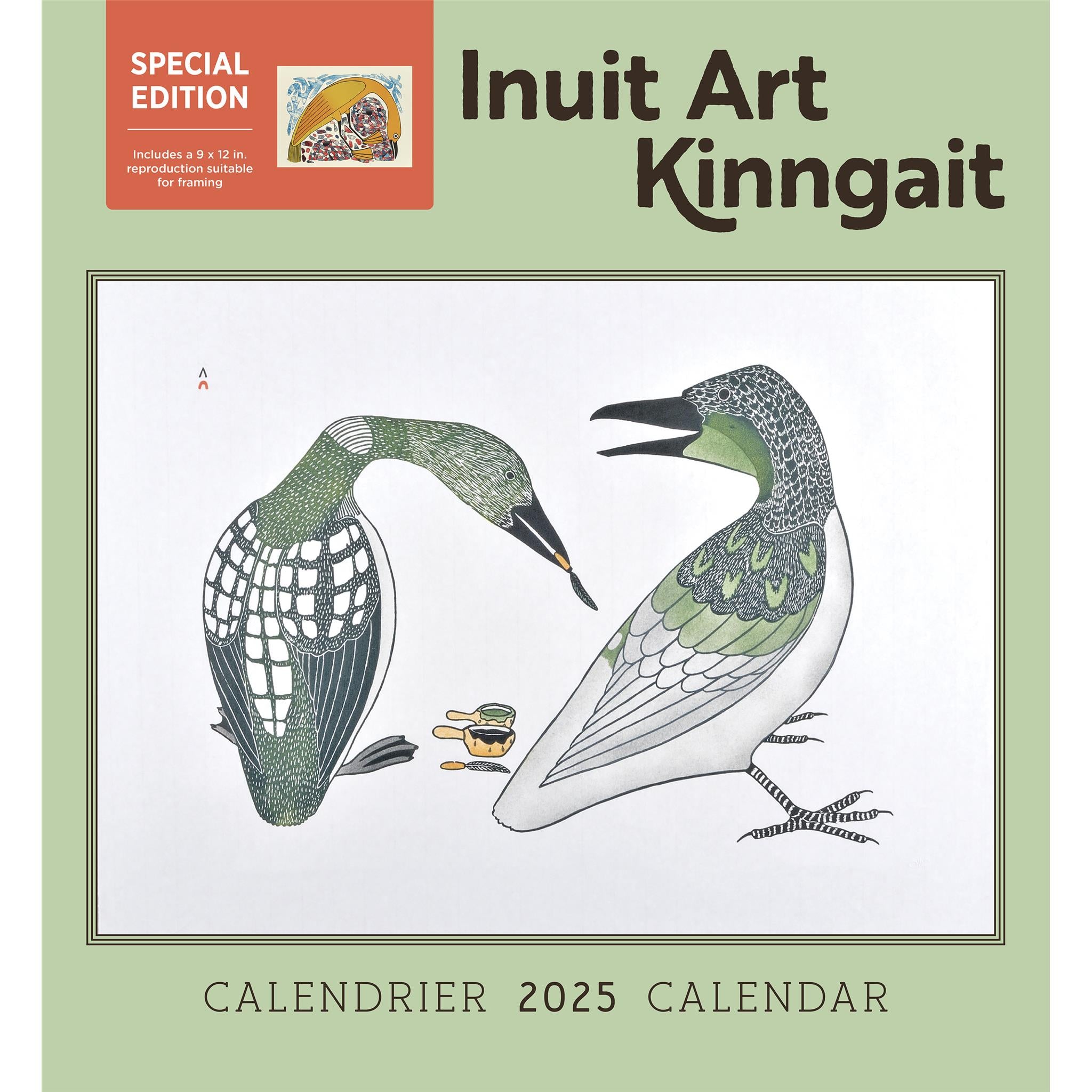 Inuit Art Cape Dorset Special Edition Wall 2025 Calendar