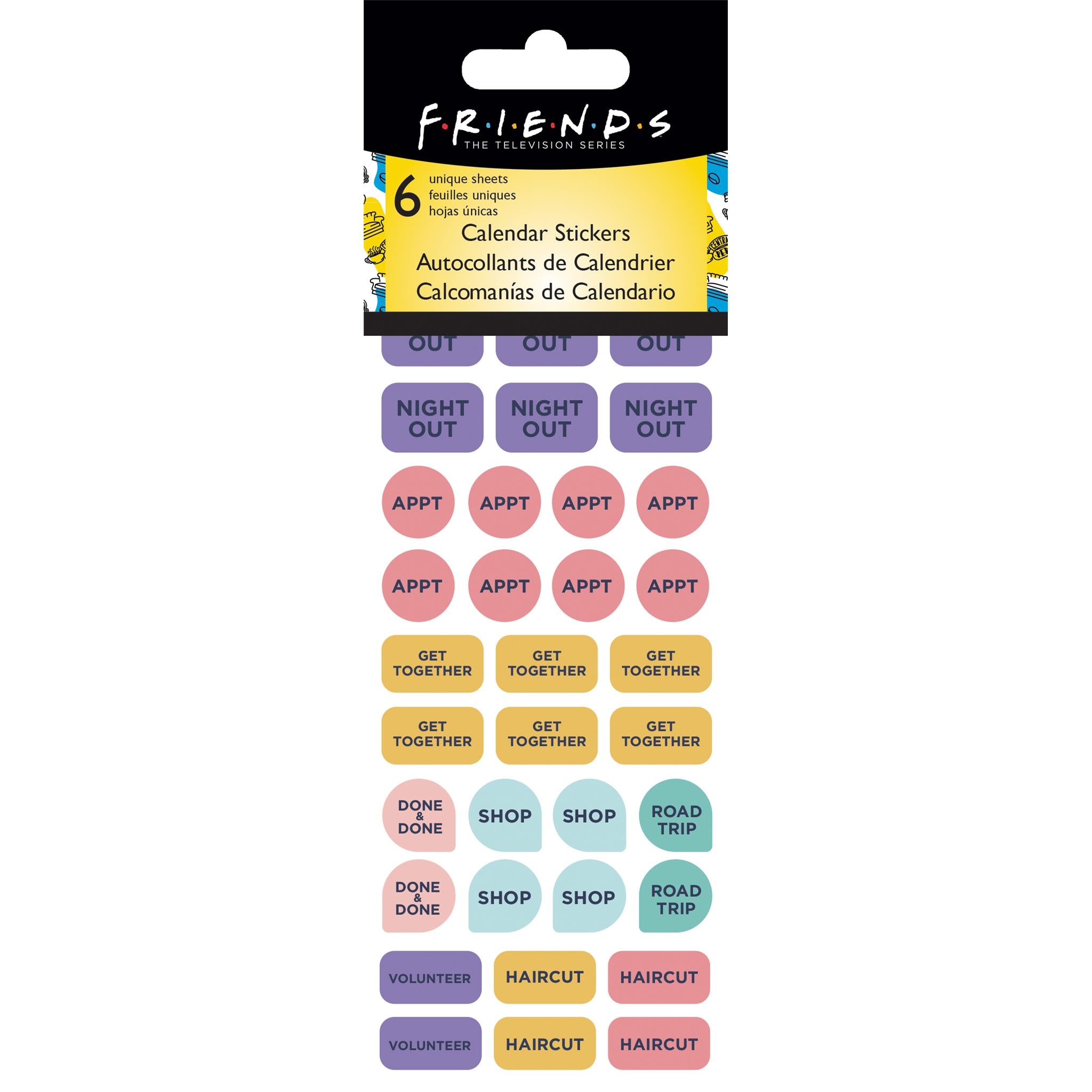 Friends Reminder Stickers