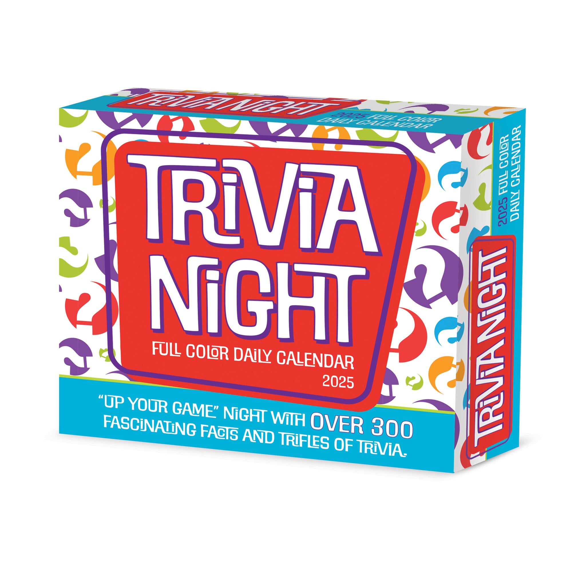 Trivia Night Daily Box 2025 Calendar - Online Exclusive