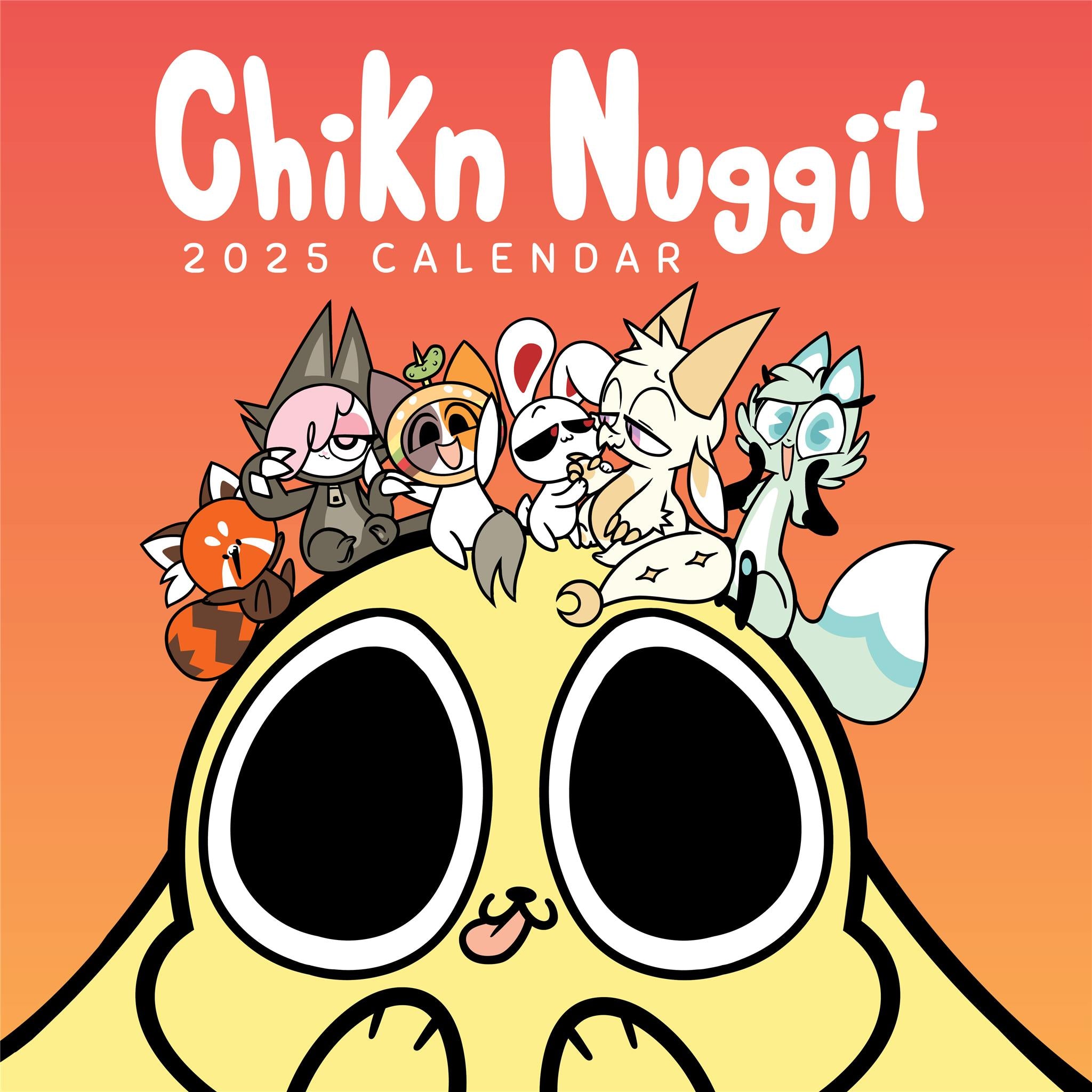 Chikn Nuggit Wall 2025 Calendar - Online Exclusive