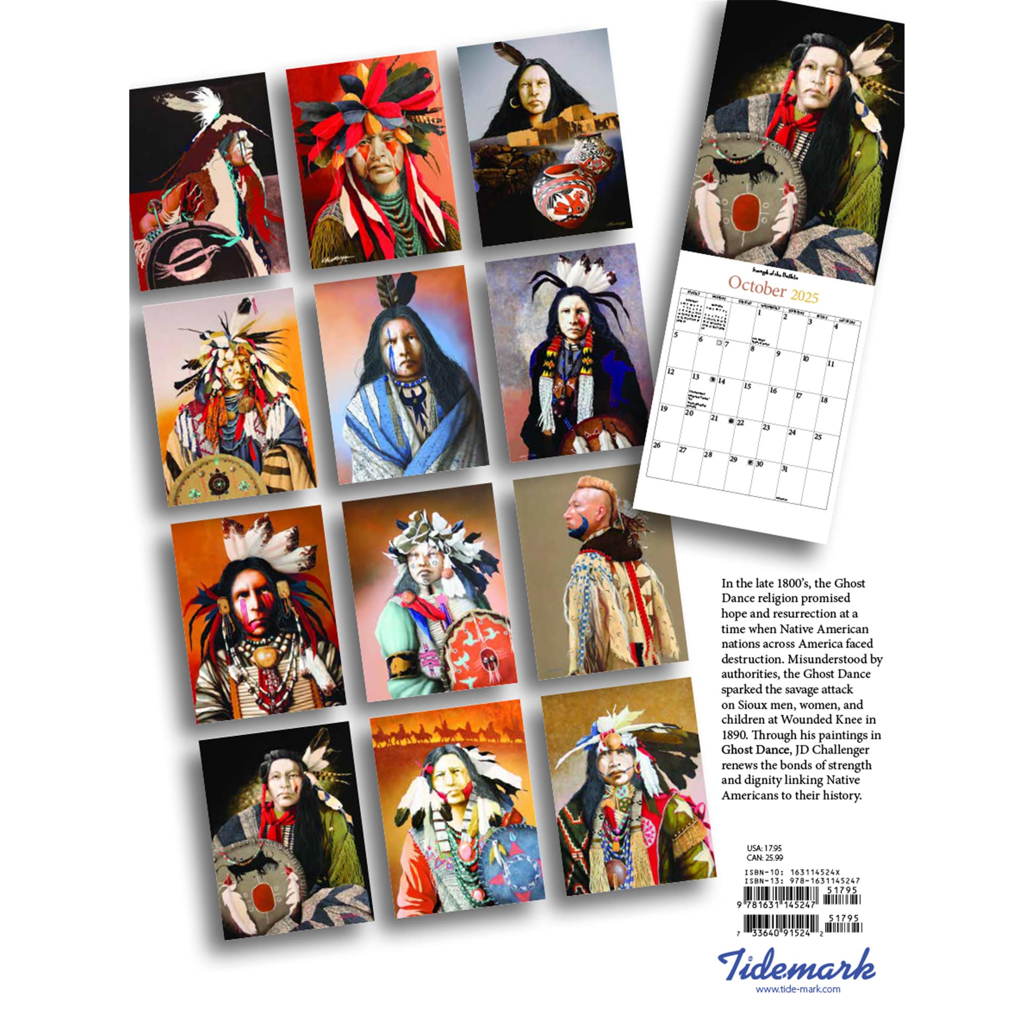 Ghost Dance Wall 2025 Calendar - Online Exclusive