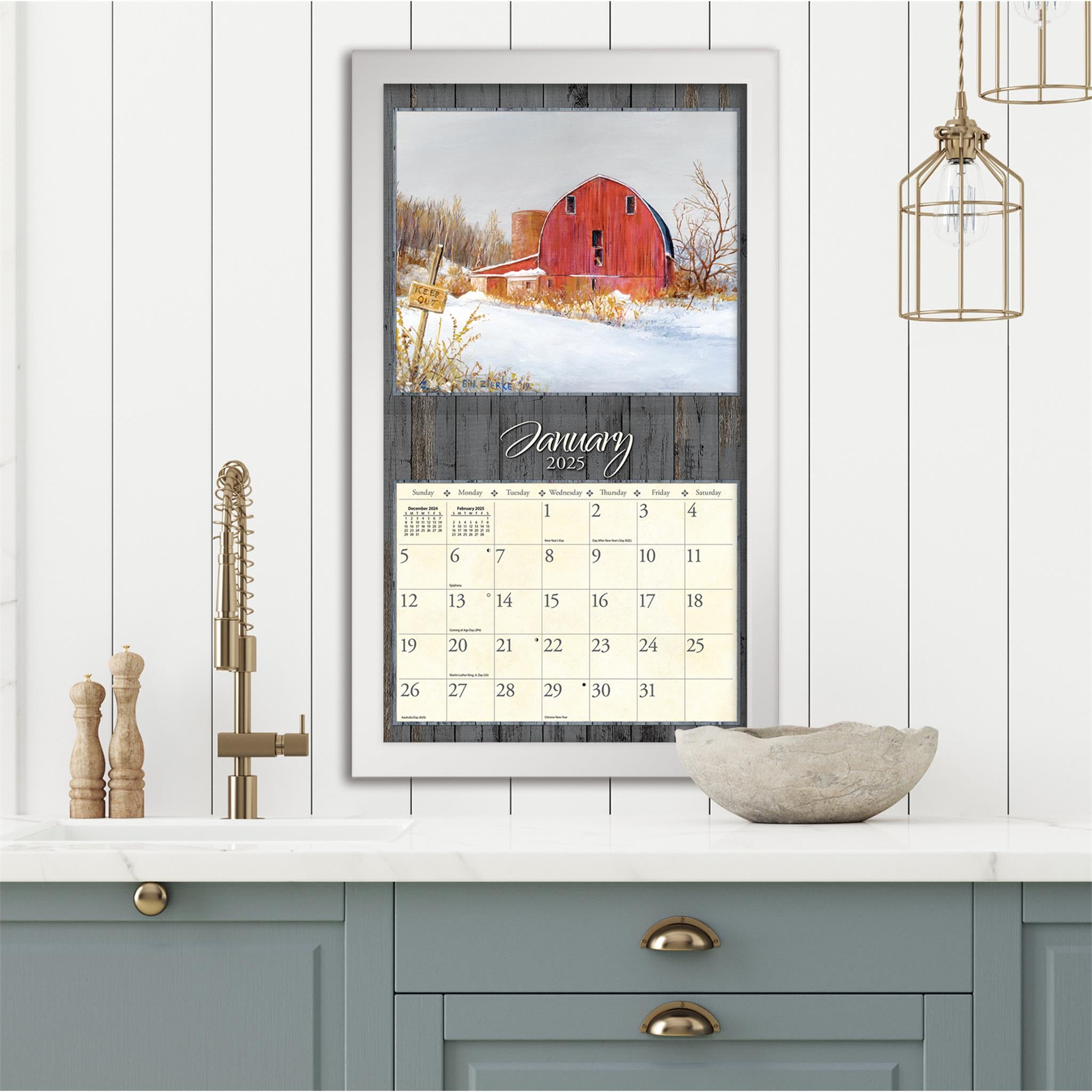 On The Farm Wall 2025 Calendar - Online Exclusive