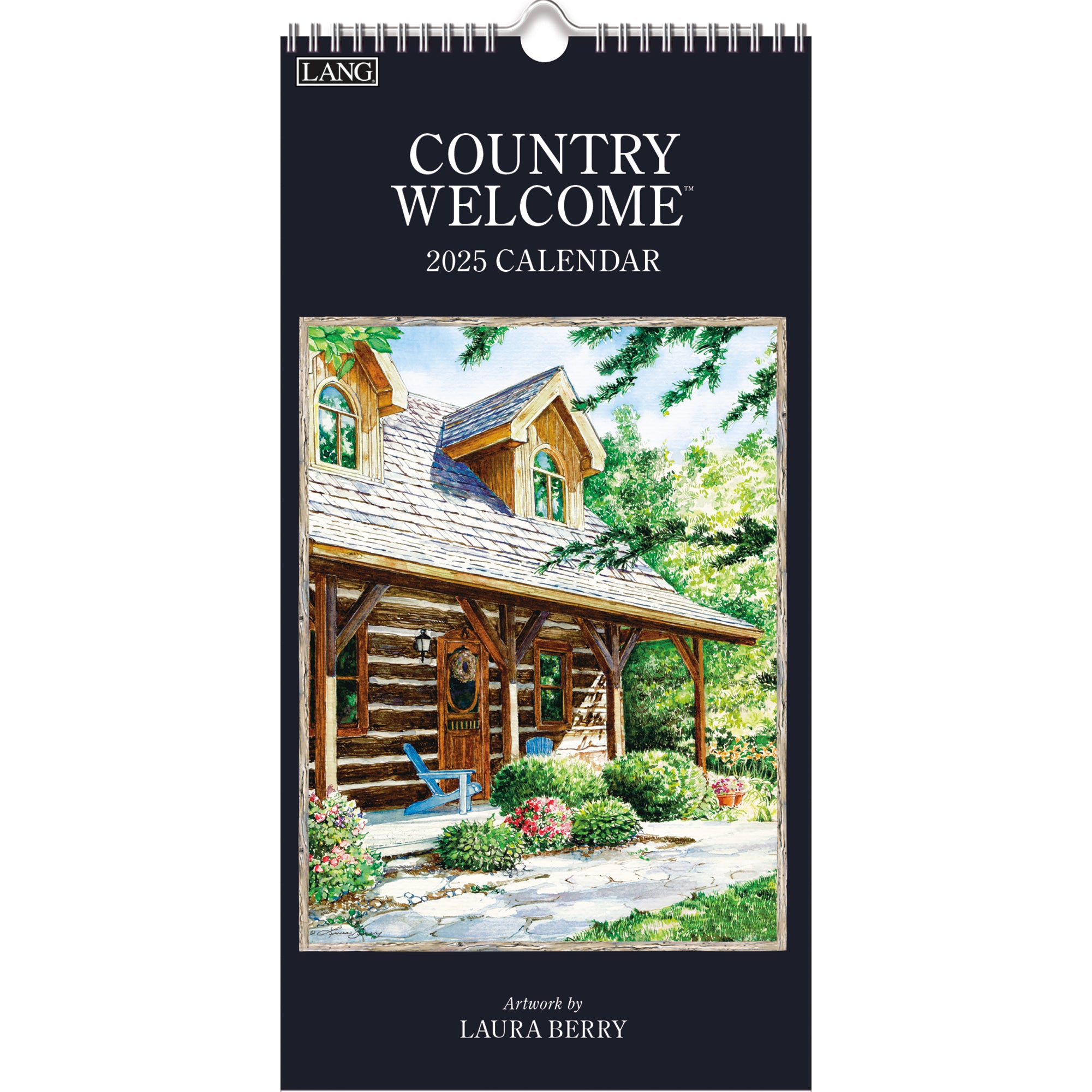 Country Welcome Slim 2025 Calendar product image | Calendar Club Canada