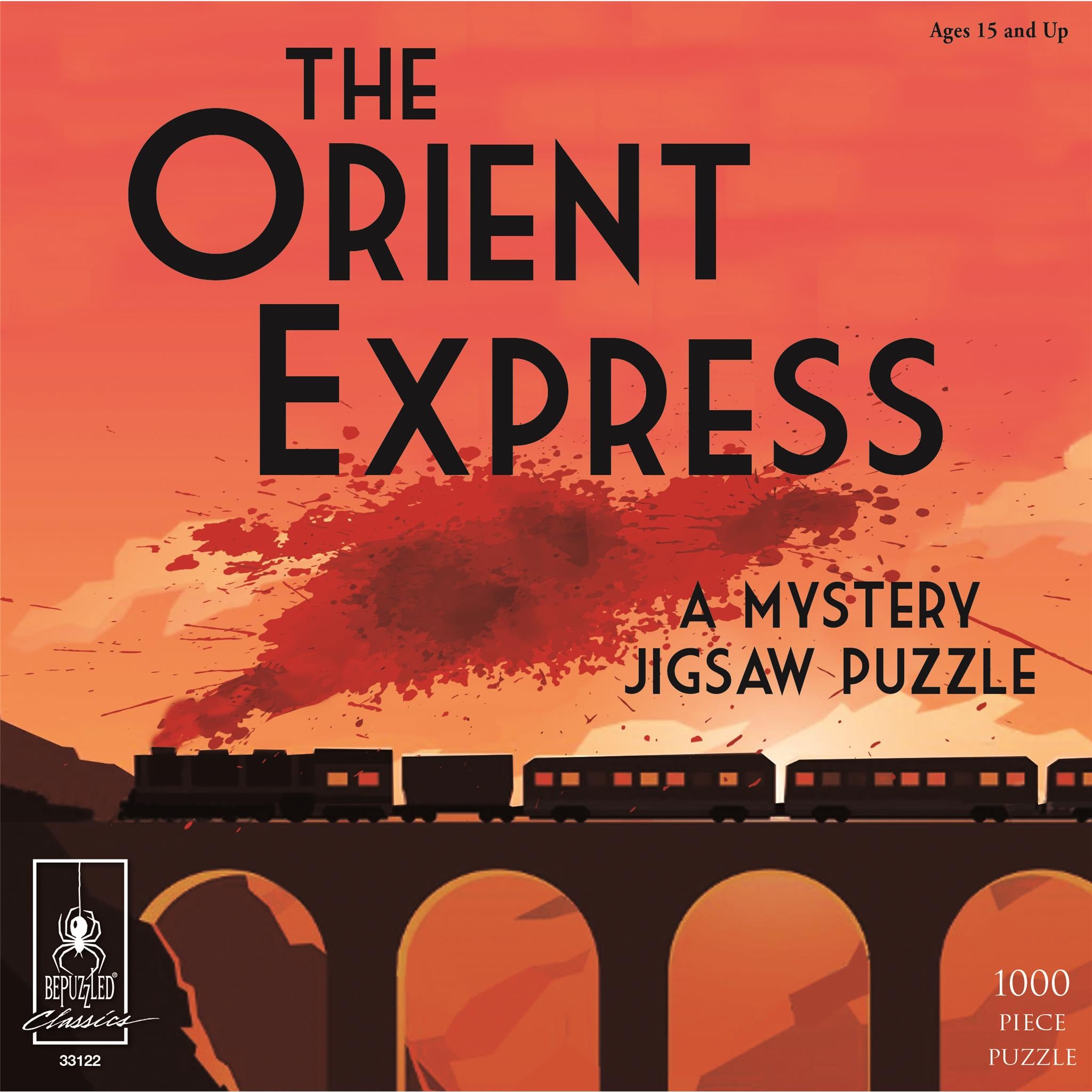 Classic Mystery - Orient Express 1000 Piece Puzzle