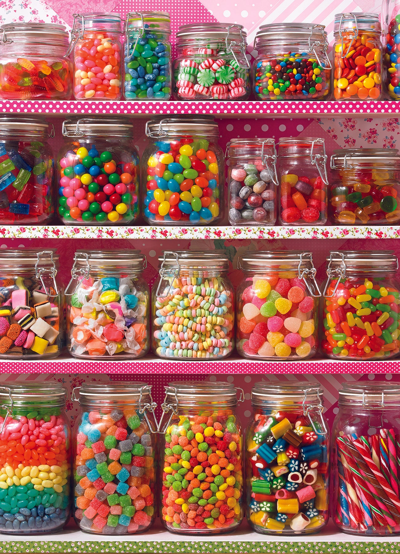 Candy Shelf 500 Piece Puzzle