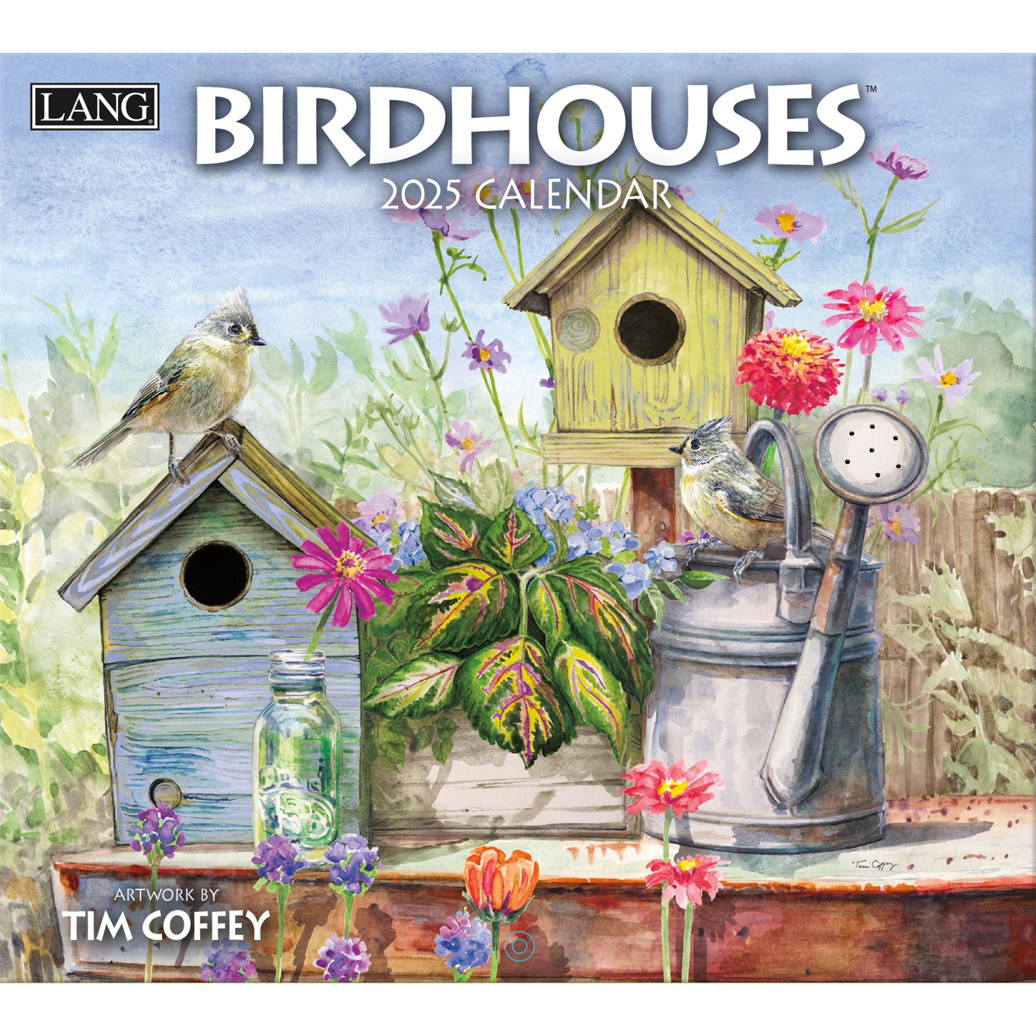 Birdhouses Wall 2025 Calendar - Online Exclusive