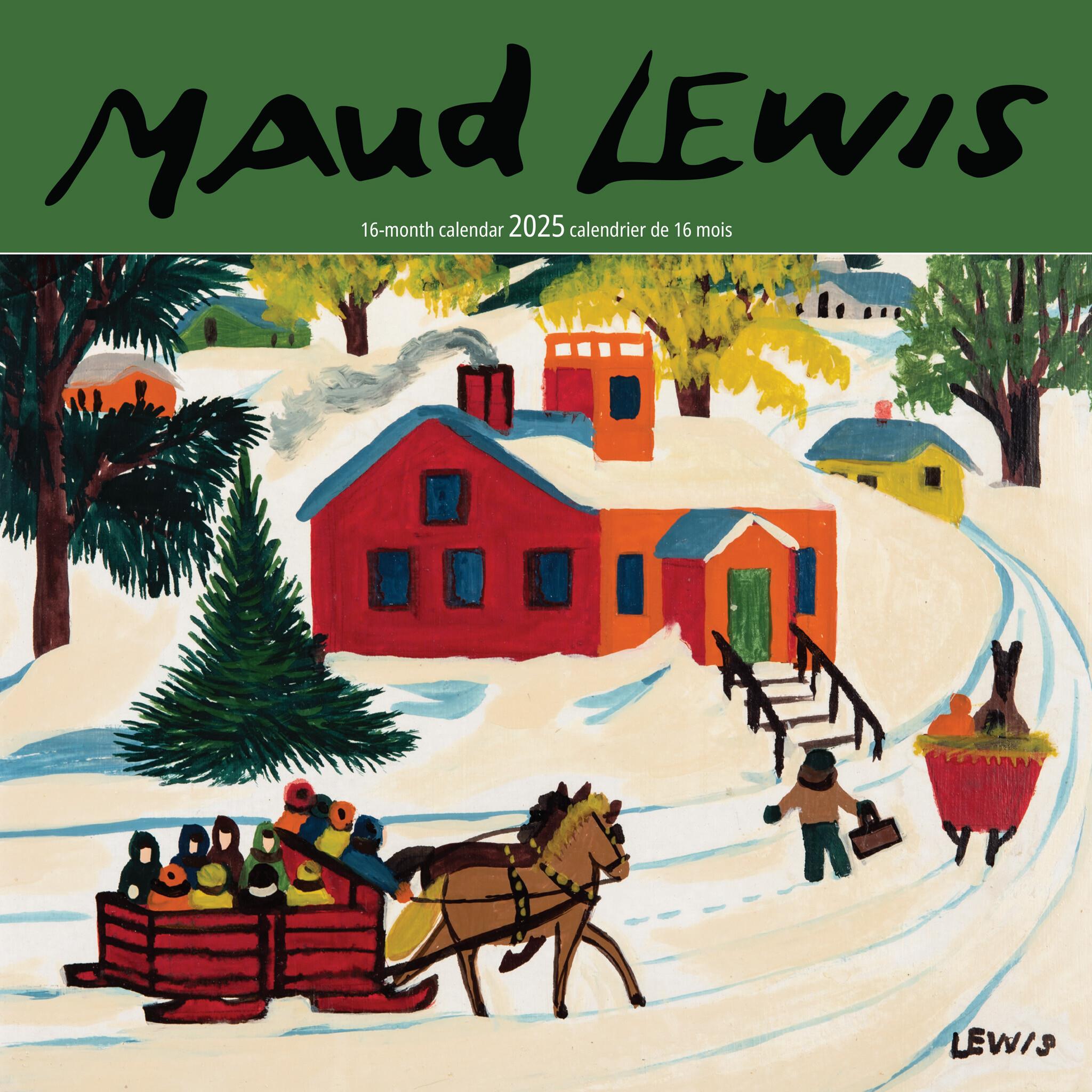 Maud Lewis Medium Mini 2025 Calendar