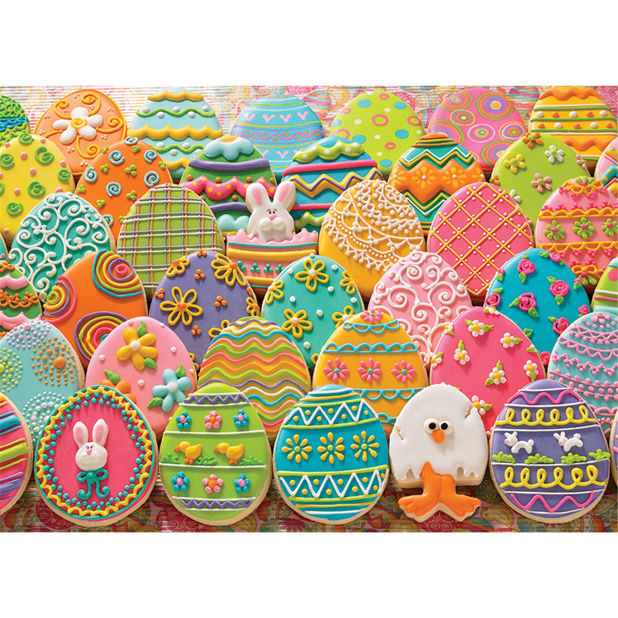 Easter Eggs 1000 Piece Puzzle Cobble Hill