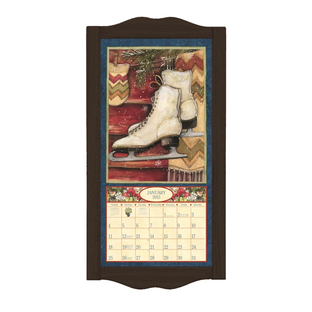 Black Diamond Slim Calendar Frame