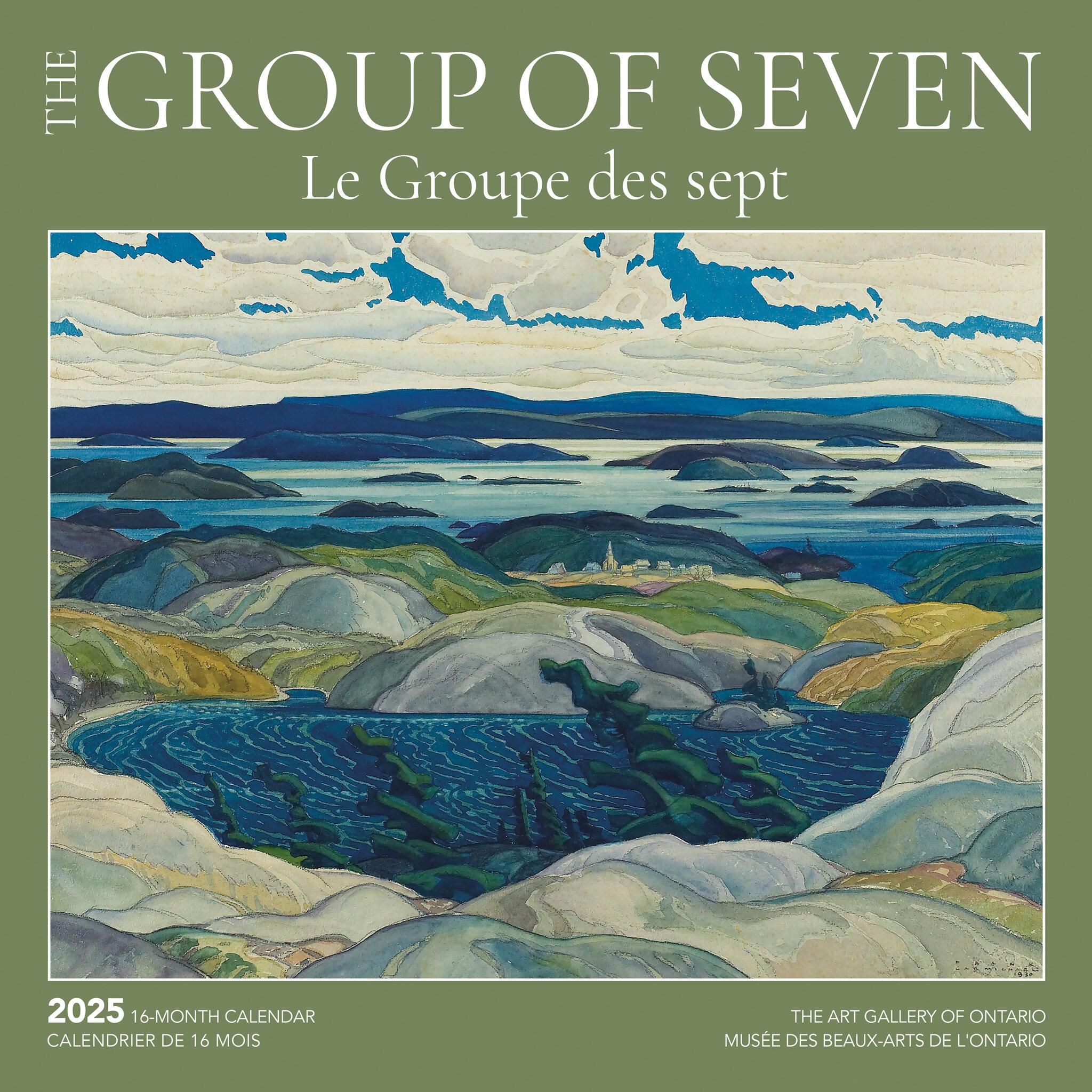 Group Of Seven Ago Wall 2025 Calendar