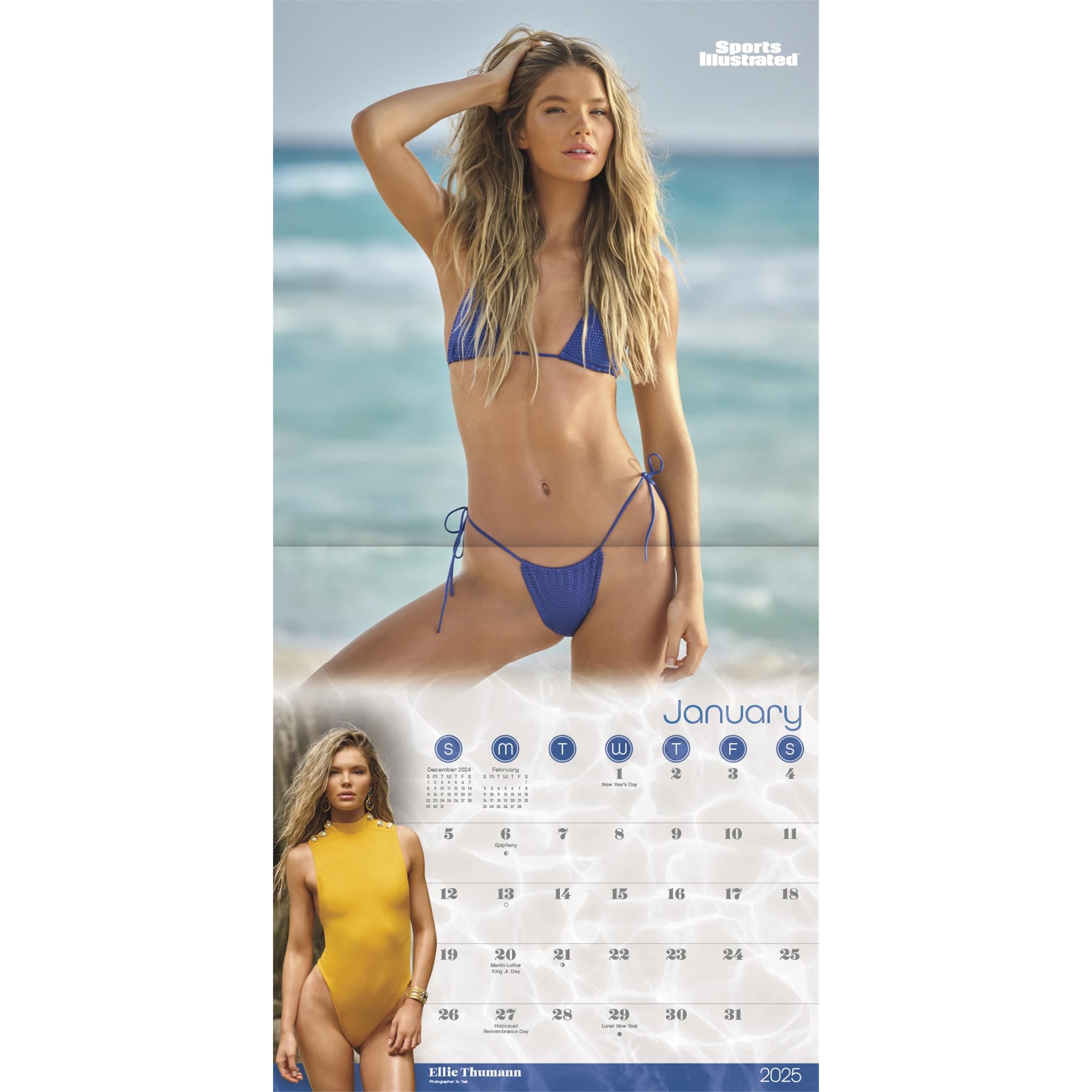 Sports Illustrated Swimsuit Exclusive Wall 2025 Calendar