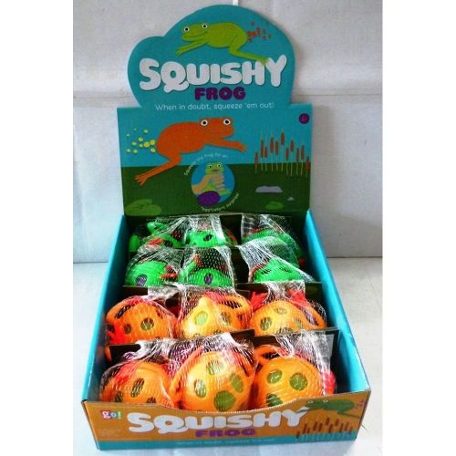 400069530997 Squishy Frog with Display Go Games! - Calendar Club