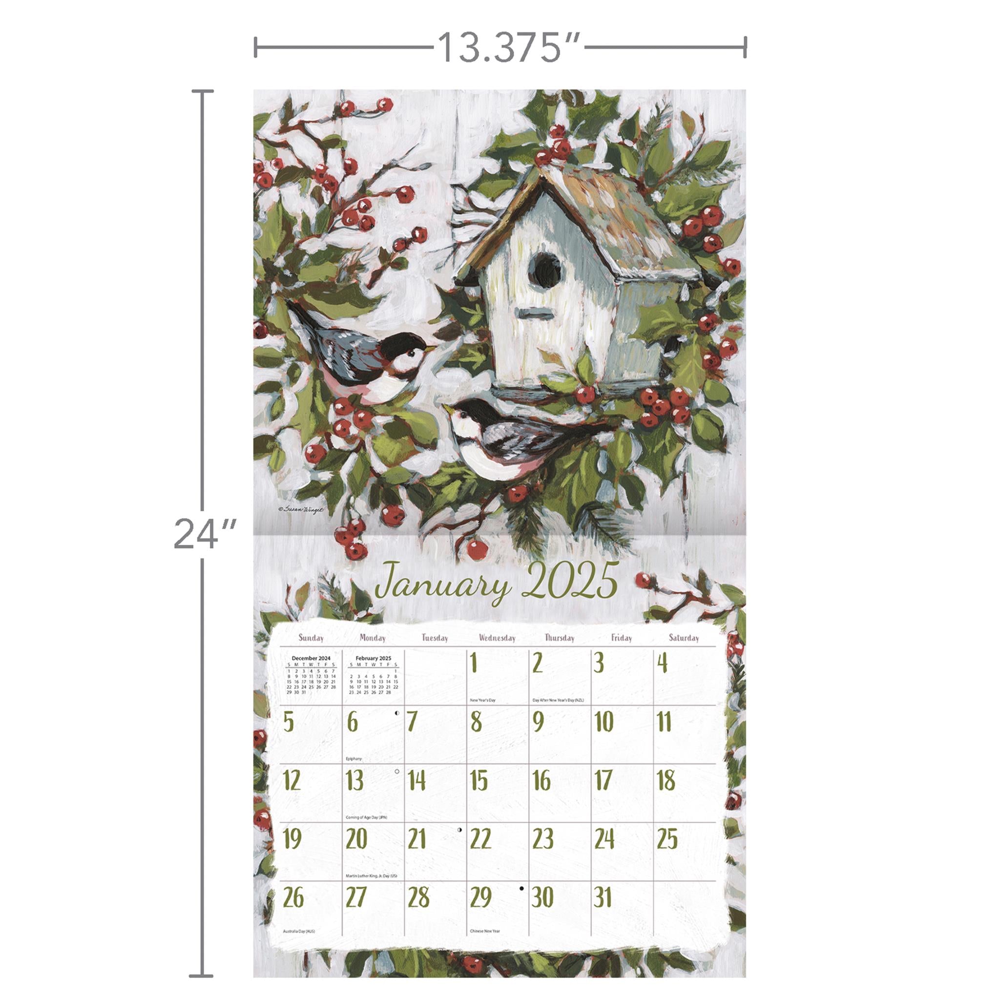 Fields Of Home Wall 2025 Calendar - Online Exclusive